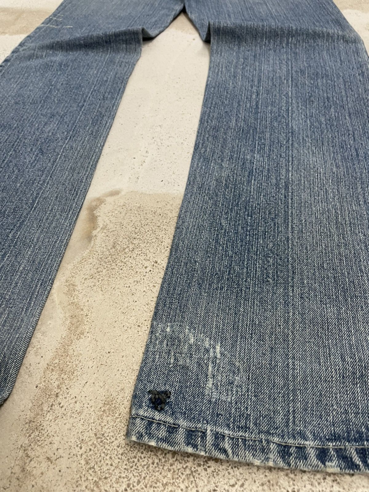 Designer Doll Jeans Creative Custom Soft Style Unisex Size US 30 / EU 46 - 18 Thumbnail