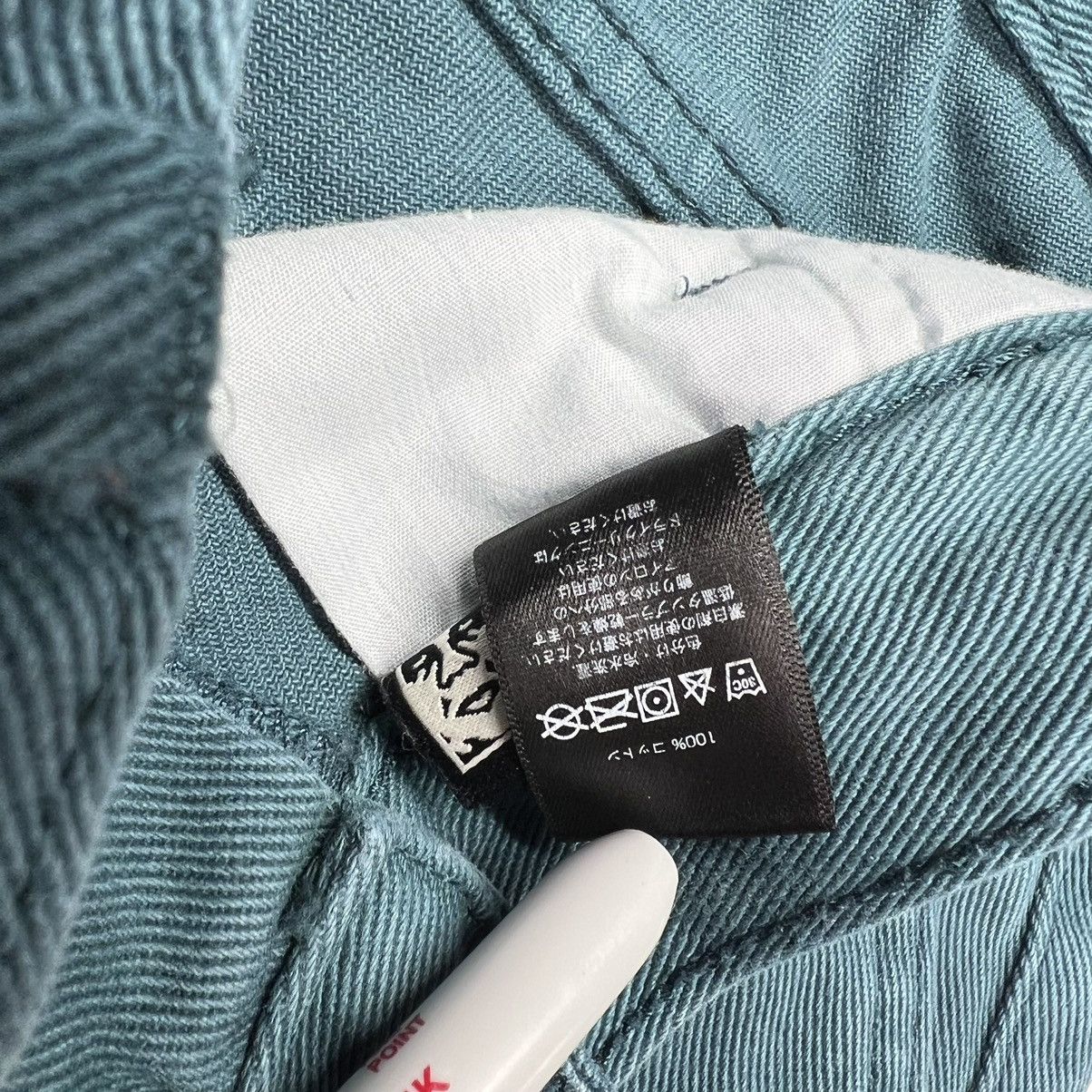 Obey Obey Jeans Teal Straight Cropped Denim Pants Blue Propaganda Size US 30 / EU 46 - 9 Thumbnail
