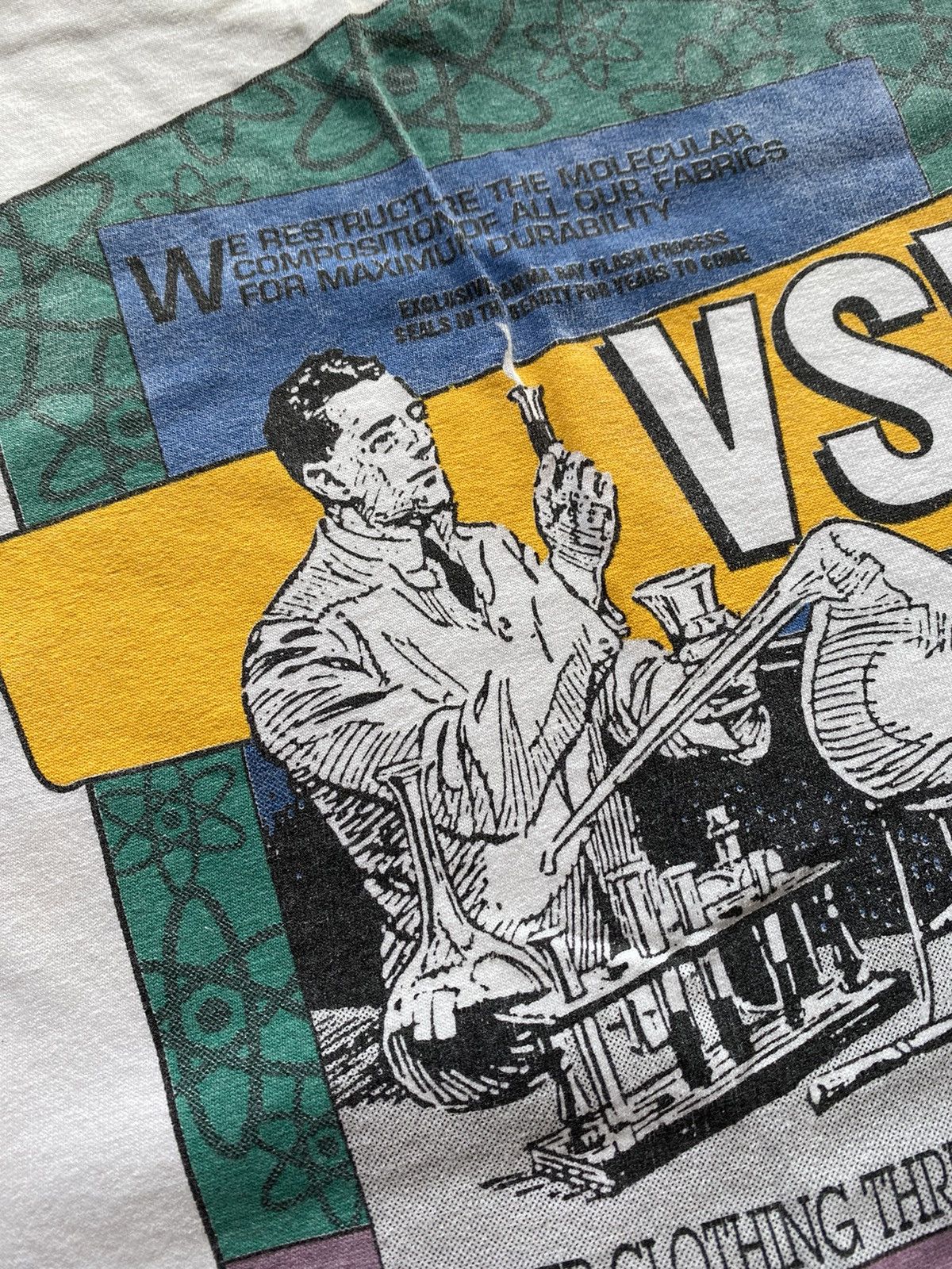 Vision Streetwear 🇺🇸Vintage 1990 Vision Streetwear T-Shirt Made in USA Big Logo Size US XL / EU 56 / 4 - 8 Thumbnail