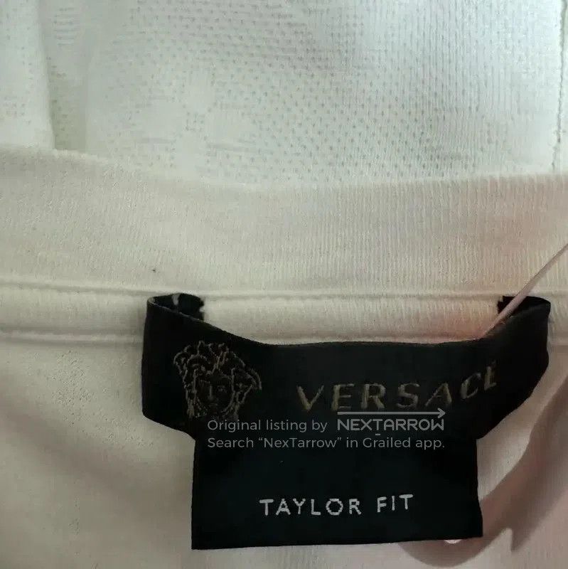 Versace Versace Logo Cotton T-Shirt for Men . Size US L / EU 52-54 / 3 - 5 Thumbnail