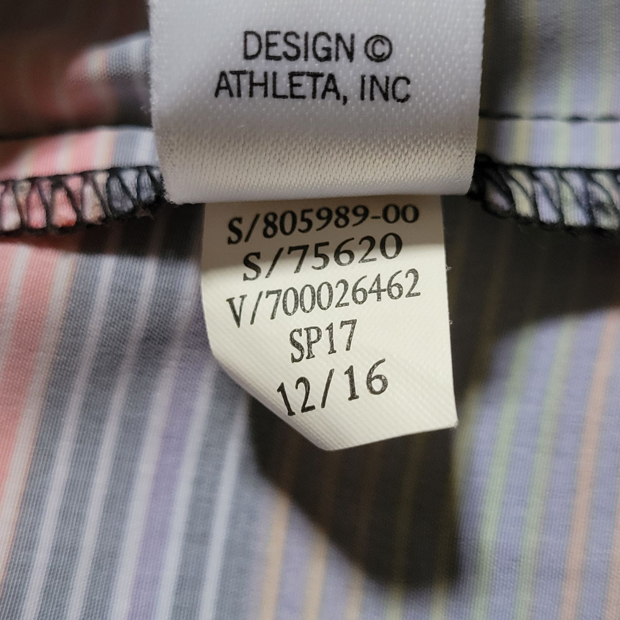 Athleta Athleta S Rainbow Stripe Maxi Dress Summer HAVANA SERAPE Cru Size S / US 4 / IT 40 - 8 Thumbnail