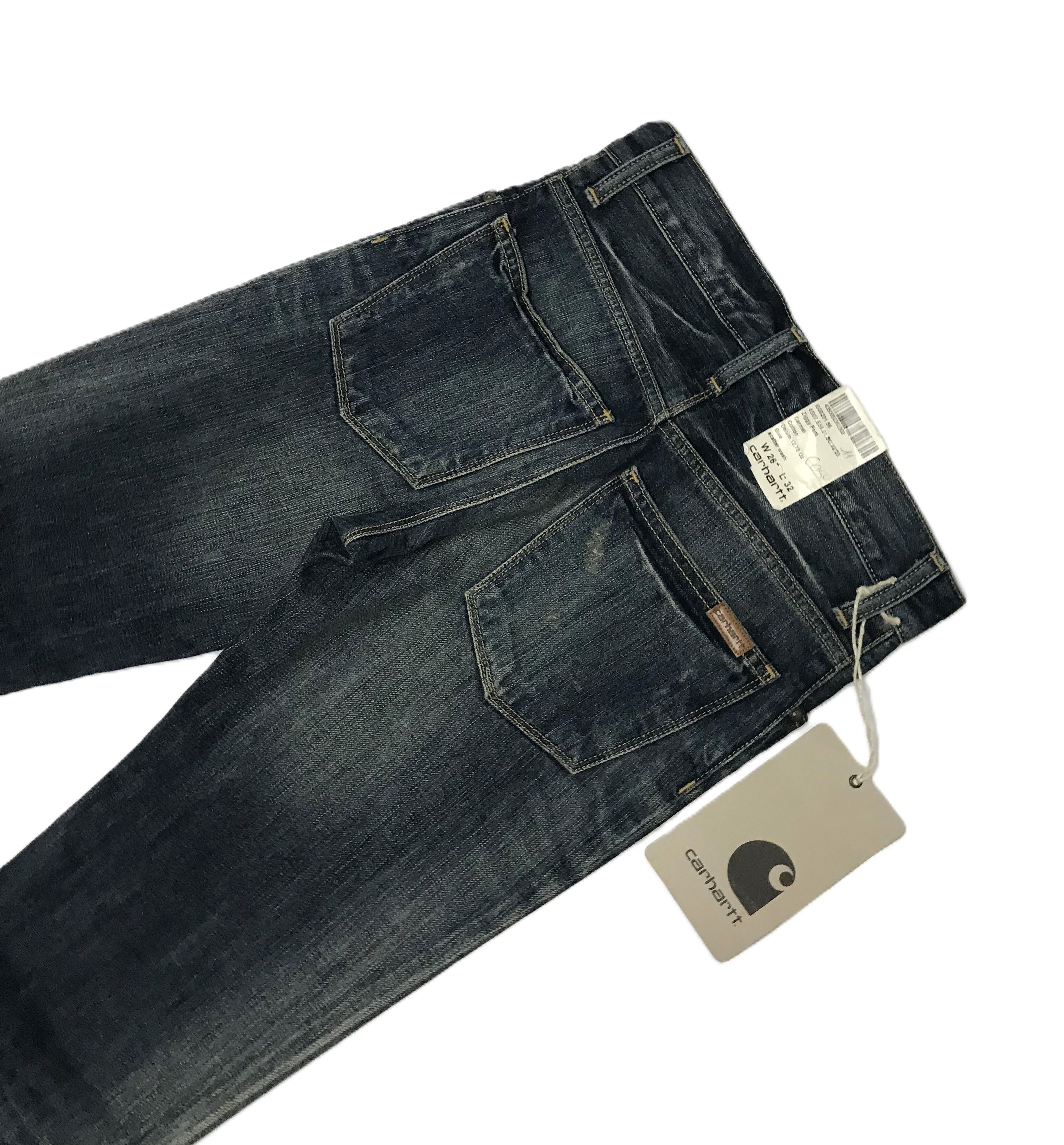 Carhartt NWT Carhartt Mens Ziggy Pant Washed Denim Sz 26x32 Size US 26 / EU 42 - 5 Thumbnail
