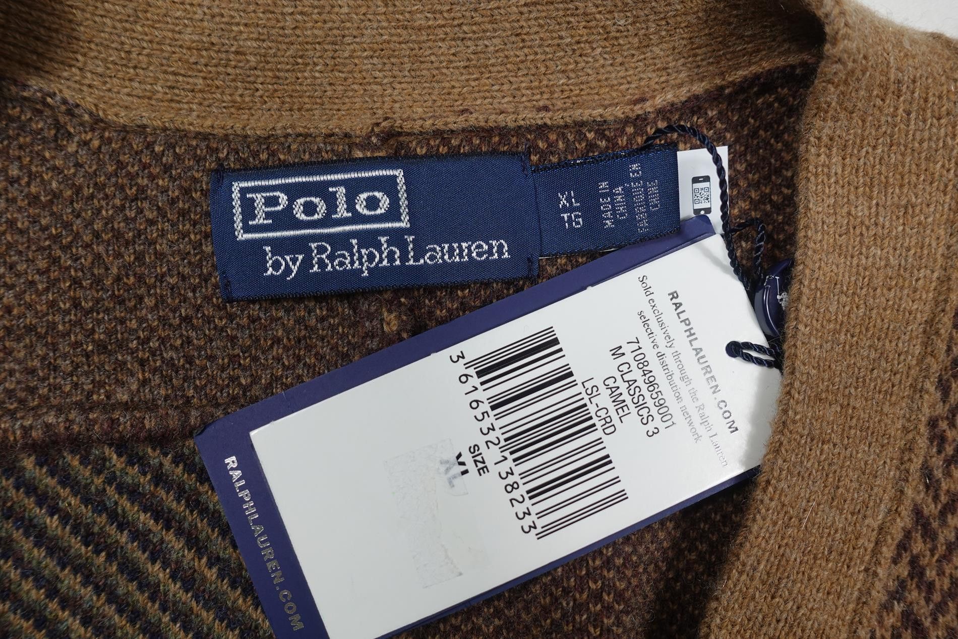 Polo Ralph Lauren Polo Ralph Lauren Cardigan Sweater Patchwork Tweed NWT XL Size US XL / EU 56 / 4 - 3 Thumbnail