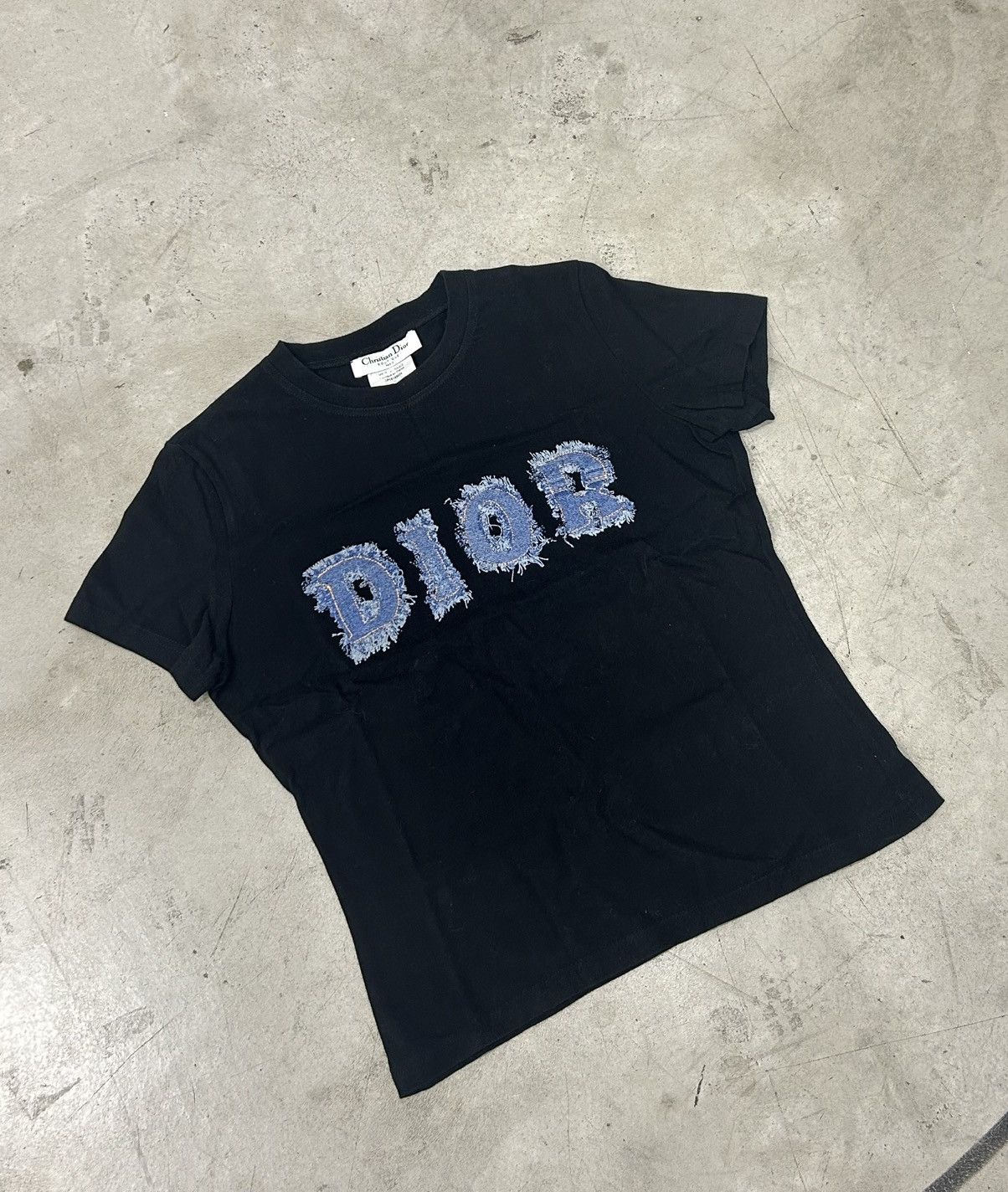 Dior Dior T-Shirt Jean Size 38/40 [Vintage – Preloved – SS2003] Size US S / EU 44-46 / 1 - 2 Thumbnail