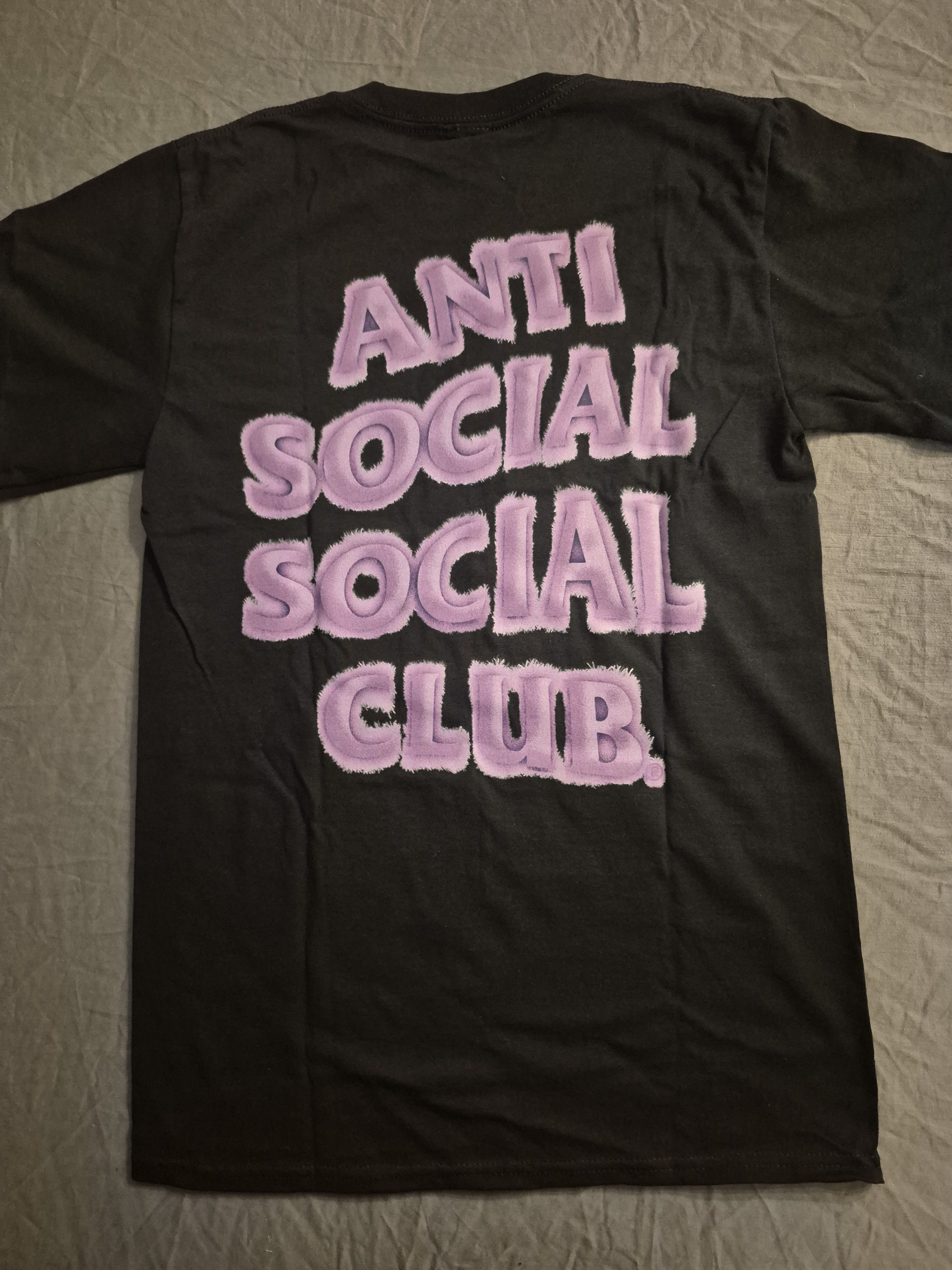 Anti Social Social Club Anti Social Social Club Black Tee Size Small BNWT Size US S / EU 44-46 / 1 - 6 Thumbnail