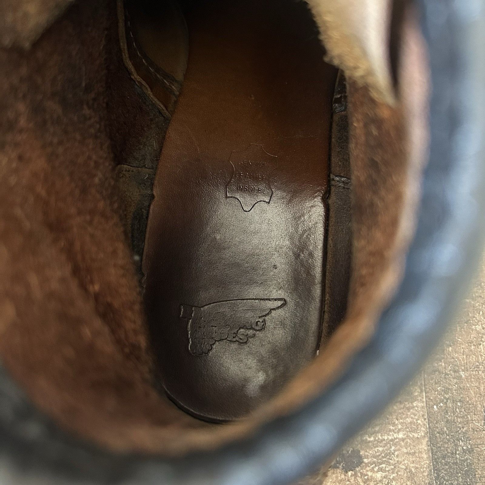 Red Wing Red Wing 8138 Heritage Moc Toe Work Boots Mens 11.5 D Size US 11.5 / EU 44-45 - 6 Thumbnail