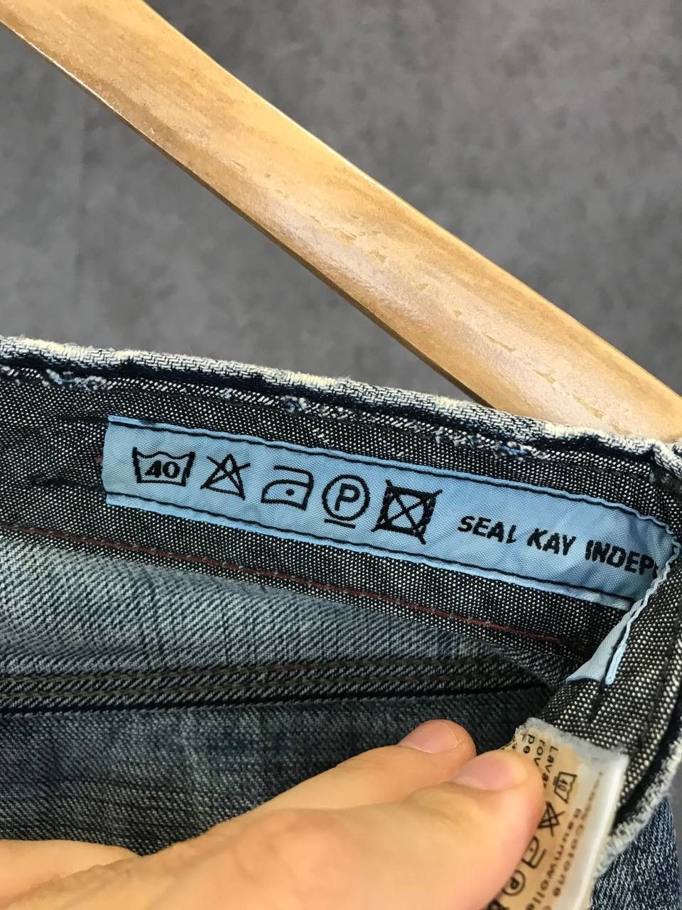 Vintage Seal Kay distressed vintage designer jeans Size US 28 / EU 44 - 6 Thumbnail
