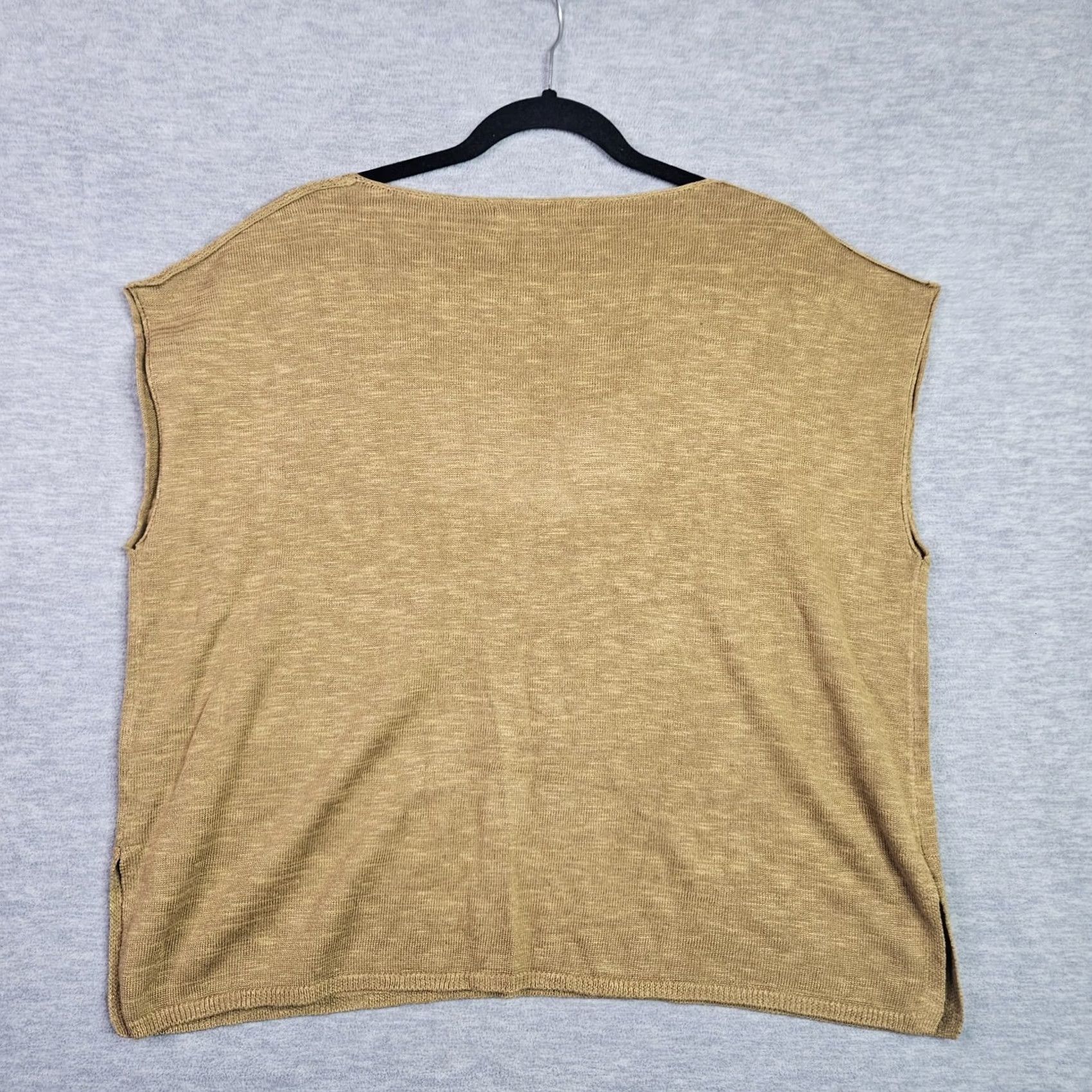 Free People Free People Womens Top Short Sleeve V-Neck Knit Box Yellow XS S Regular Shirt Tee L | 2006-2024 Era Size S / US 4 / IT 40 - 2 Thumbnail
