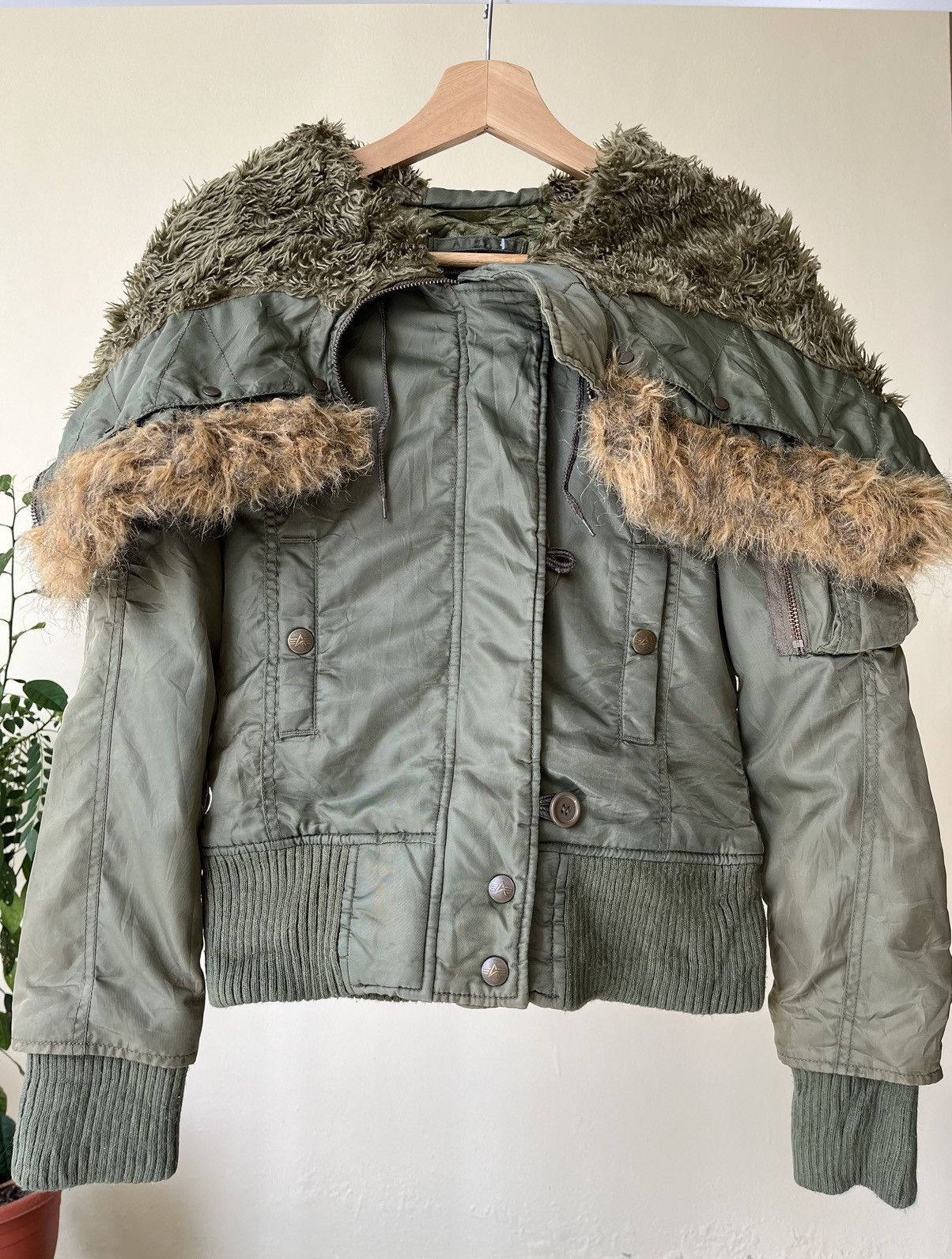 Alpha Industries N-2B Alpha Industries Attached Fur Hooded Size S / US 4 / IT 40 - 1 Thumbnail
