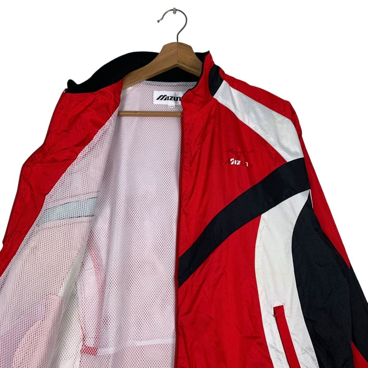 Japanese Brand MIZUNO Track & Road Marathon Light Jacket #1212-C55 Size US L / EU 52-54 / 3 - 10 Thumbnail