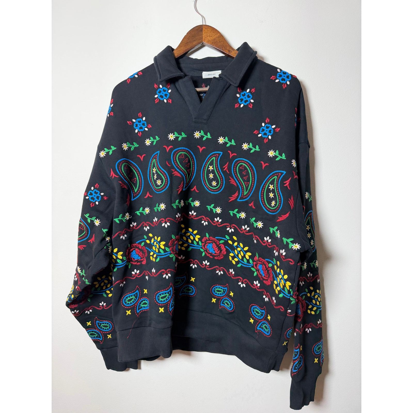 Kith Kith bandana paisley floral nelson collared pullover Size US L / EU 52-54 / 3 - 1 Thumbnail
