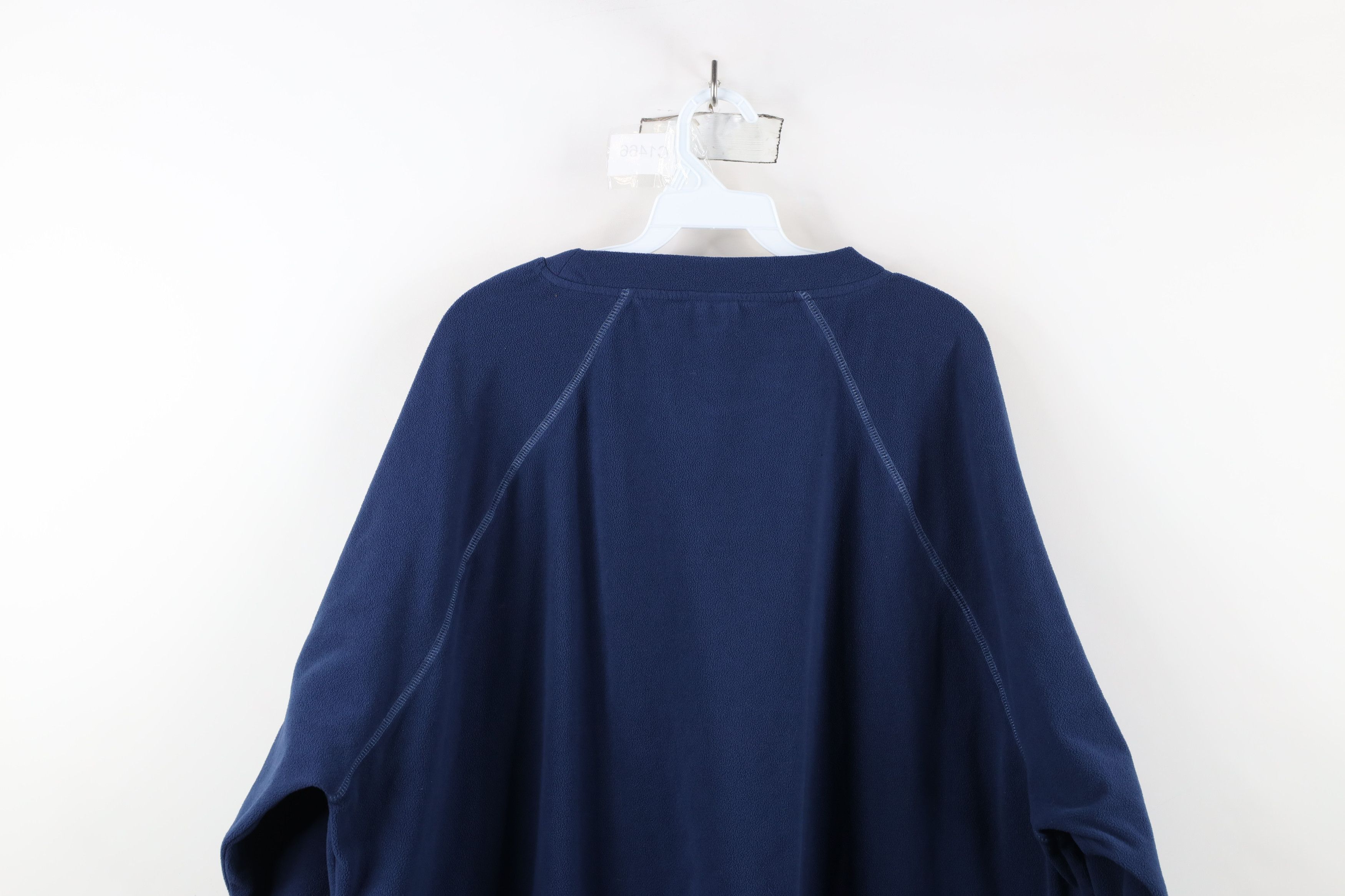Cabelas × Vintage Vintage Cabelas Fleece Long Sleeve Crewneck Sweater Blue Size US XXL / EU 58 / 5 - 14 Thumbnail