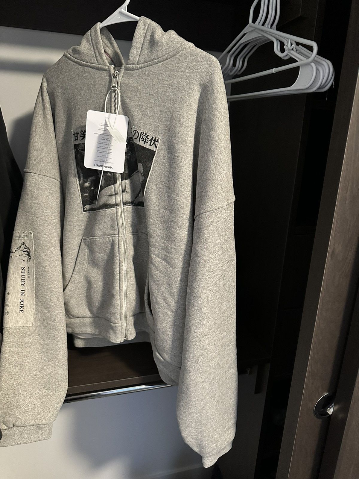 Enfants Riches Deprimes Sweet Alice Surrender Thermal Zip-Up Hoodie Size US L / EU 52-54 / 3 - 1 Thumbnail