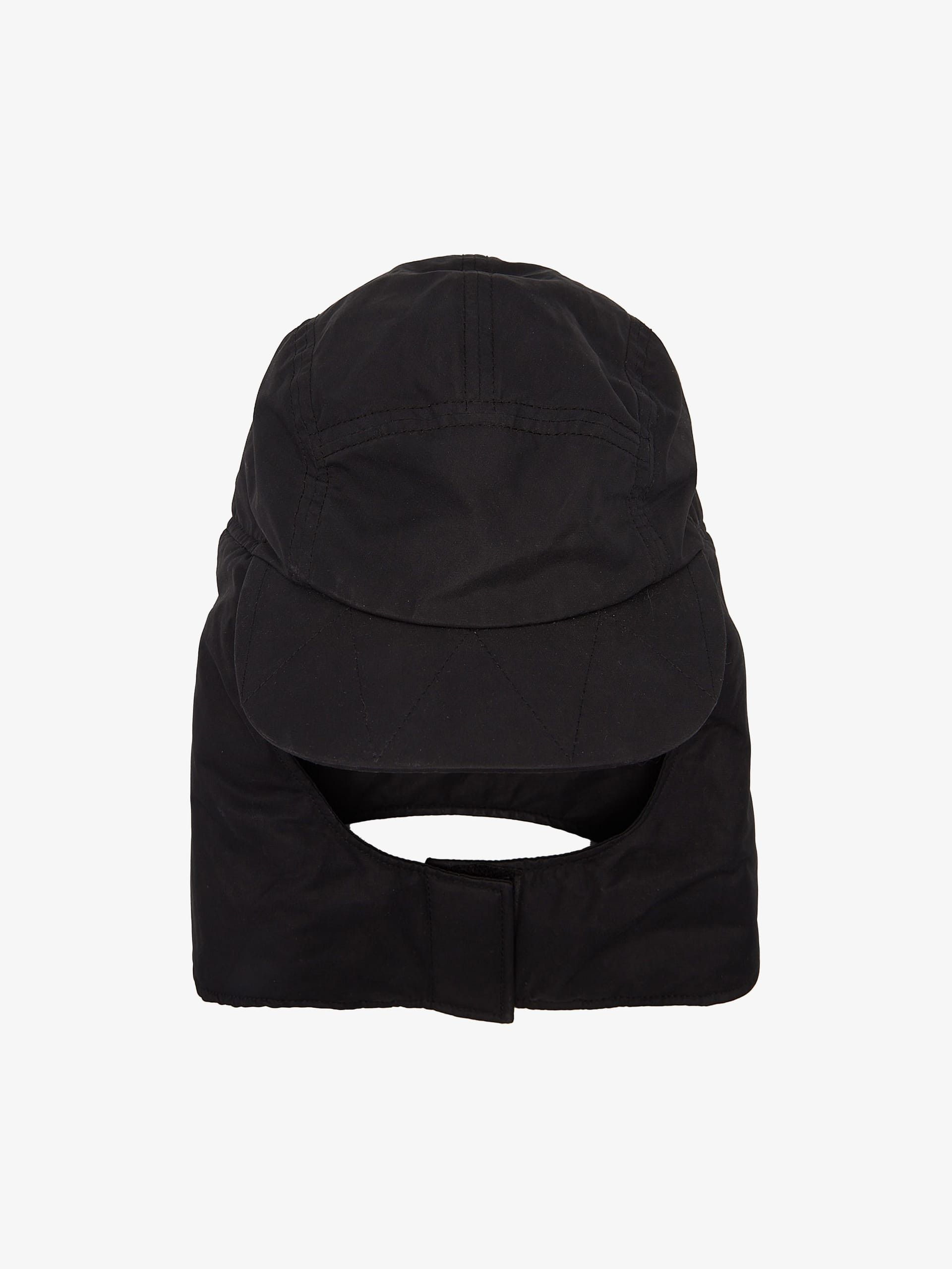 Jacquemus Black 6 Panel Earflap Cotton and Polyamide Cap Size ONE SIZE - 1 Thumbnail