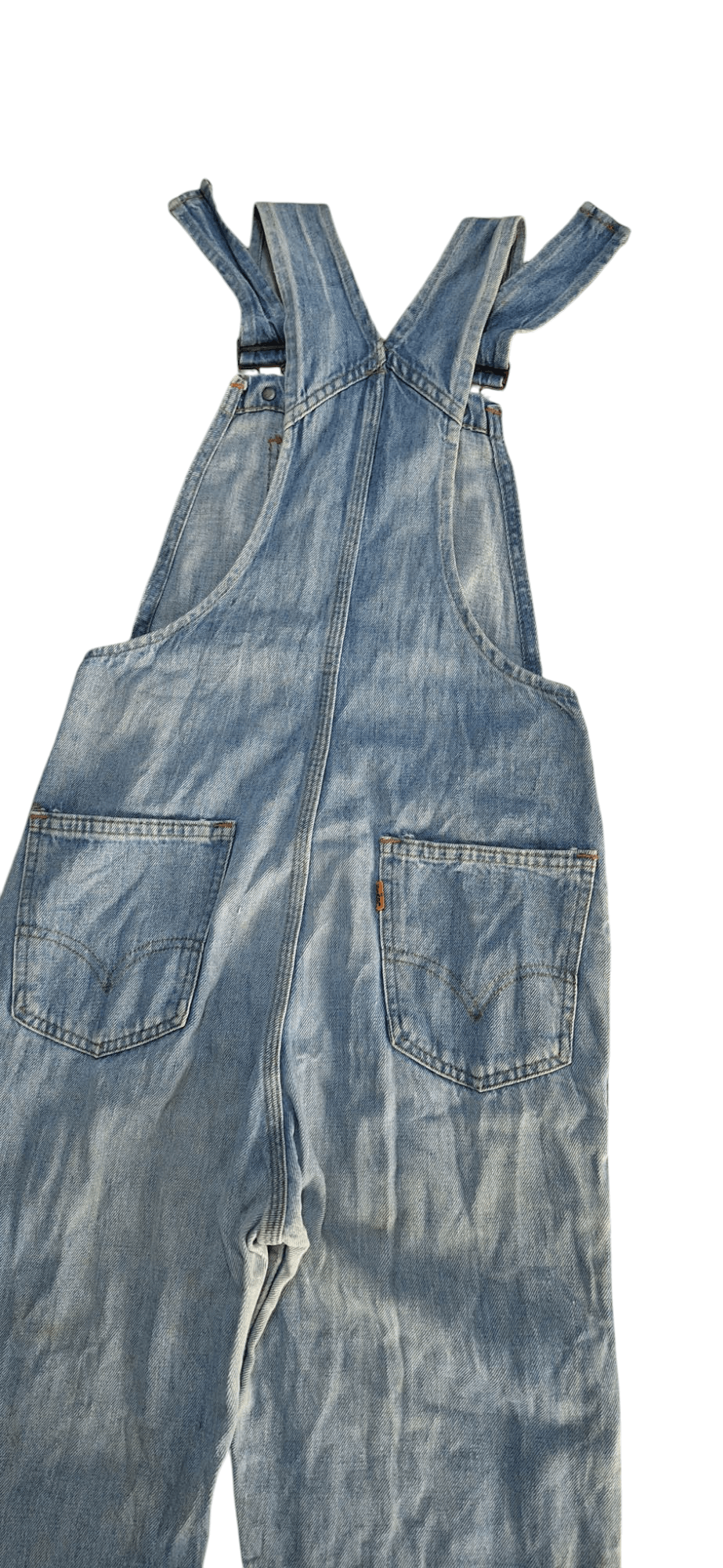 Levi's × Levi's Vintage Clothing Vintage Levis Orange Tab Talon Zipper Flare Overalls Size US 28 / EU 44 - 9 Thumbnail