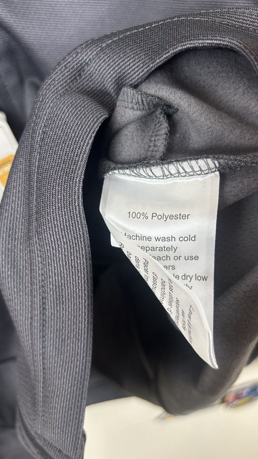 Vintage Soft Shell Jacket X-Large Man Charcoal Size US XL / EU 56 / 4 - 4 Thumbnail