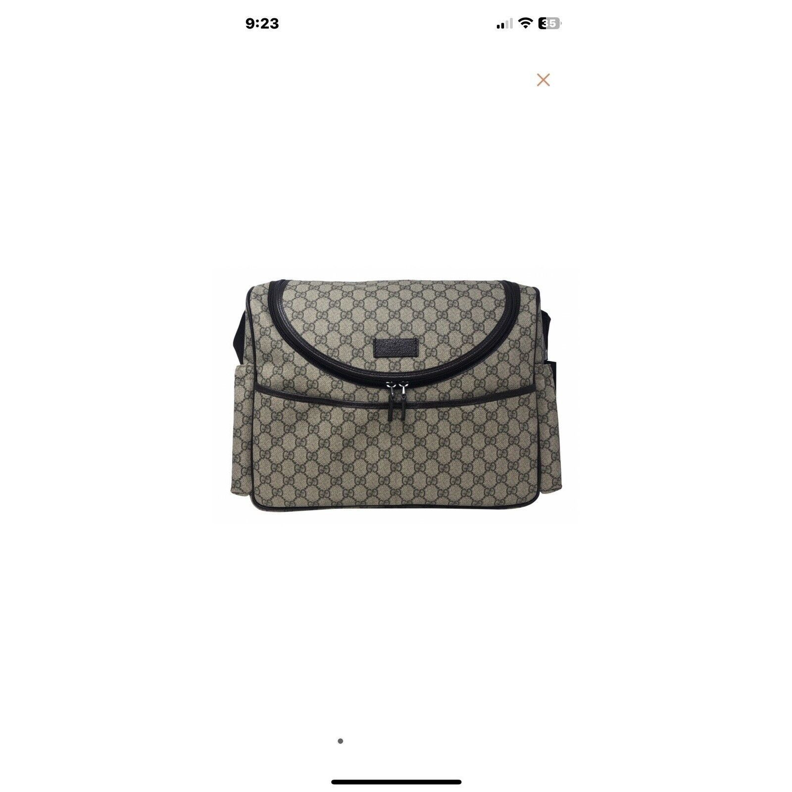 Gucci New Authentic GUCCI GG Supreme Diaper Bag Brand New! Size ONE SIZE - 14 Thumbnail