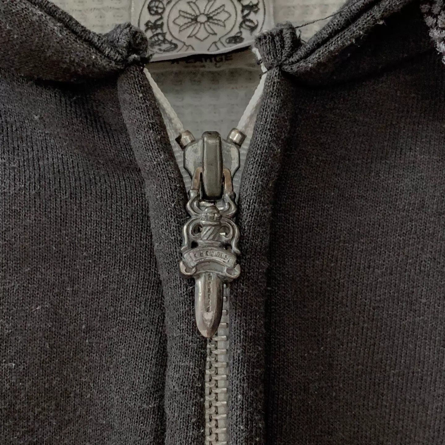 Chrome Hearts Chrome Hearts Oversized Zip-Up Jacket Black XL Size US XL / EU 56 / 4 - 5 Thumbnail