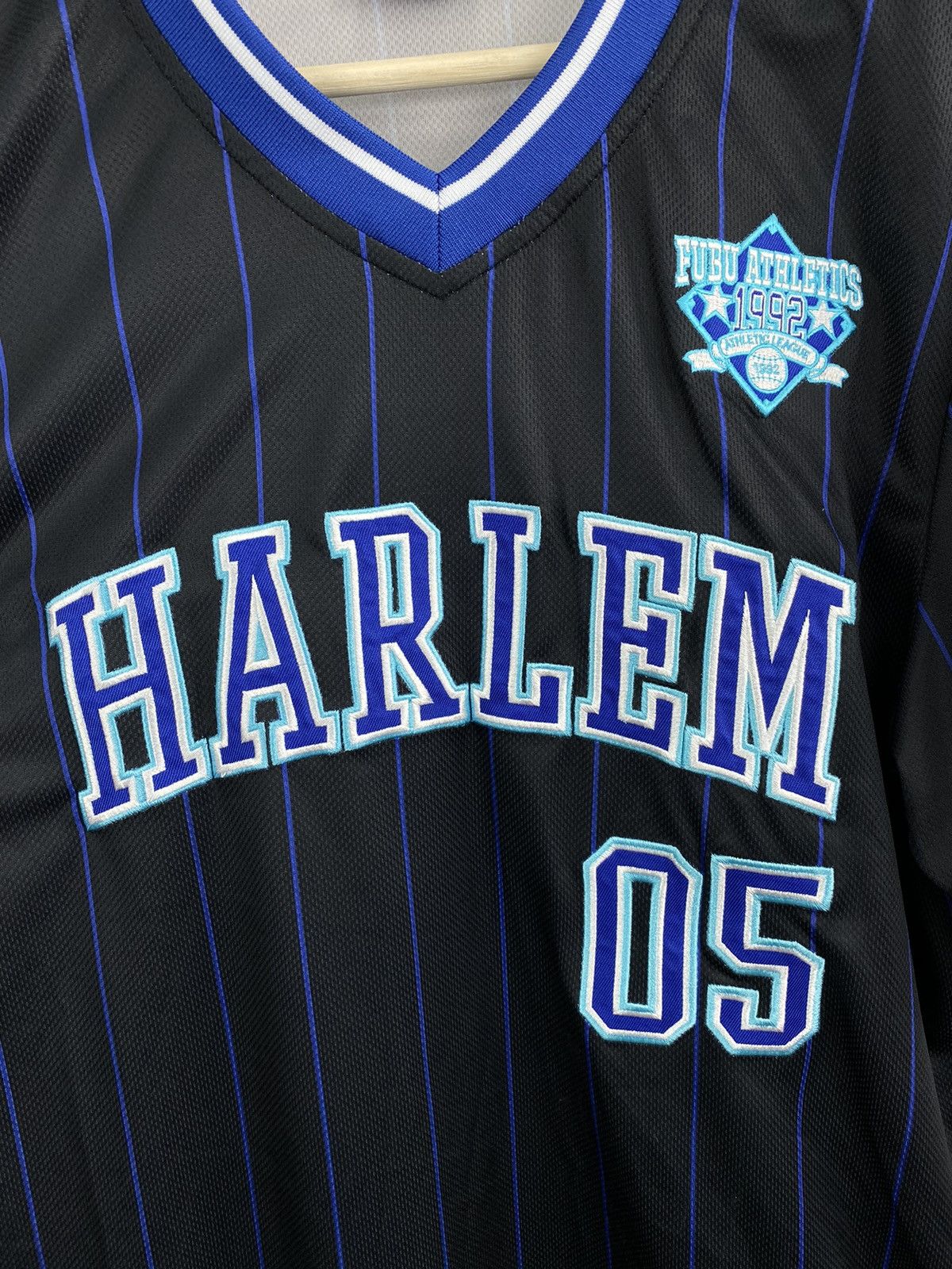 Fubu 🇺🇸 Vintage 90s Fubu Harlem 05 Baseball Stussy Style t-shirt Size US M / EU 48-50 / 2 - 8 Thumbnail