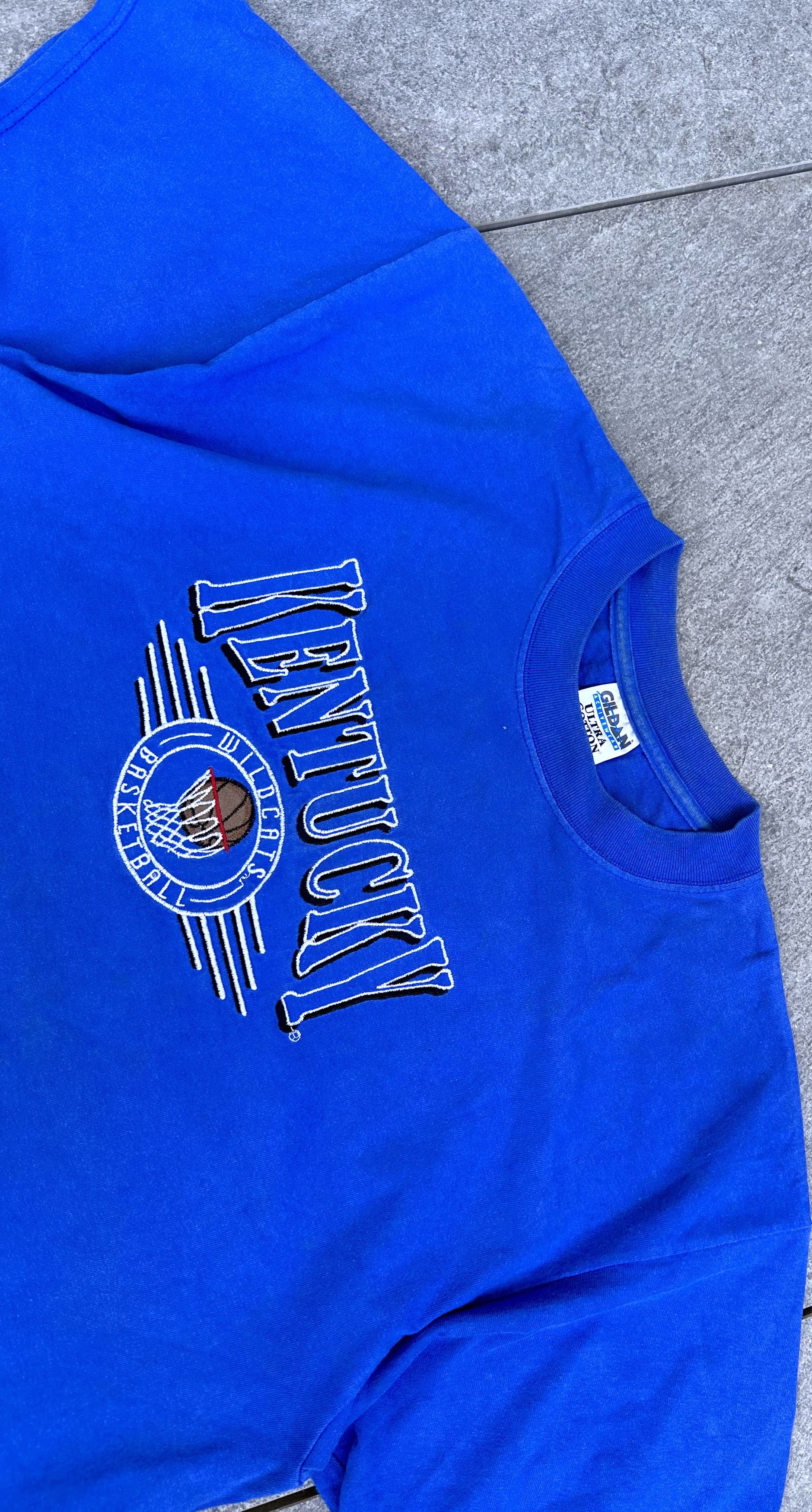 Vintage Vintage Kentucky Wildcats Basketball Usa tee Size US XL / EU 56 / 4 - 2 Thumbnail