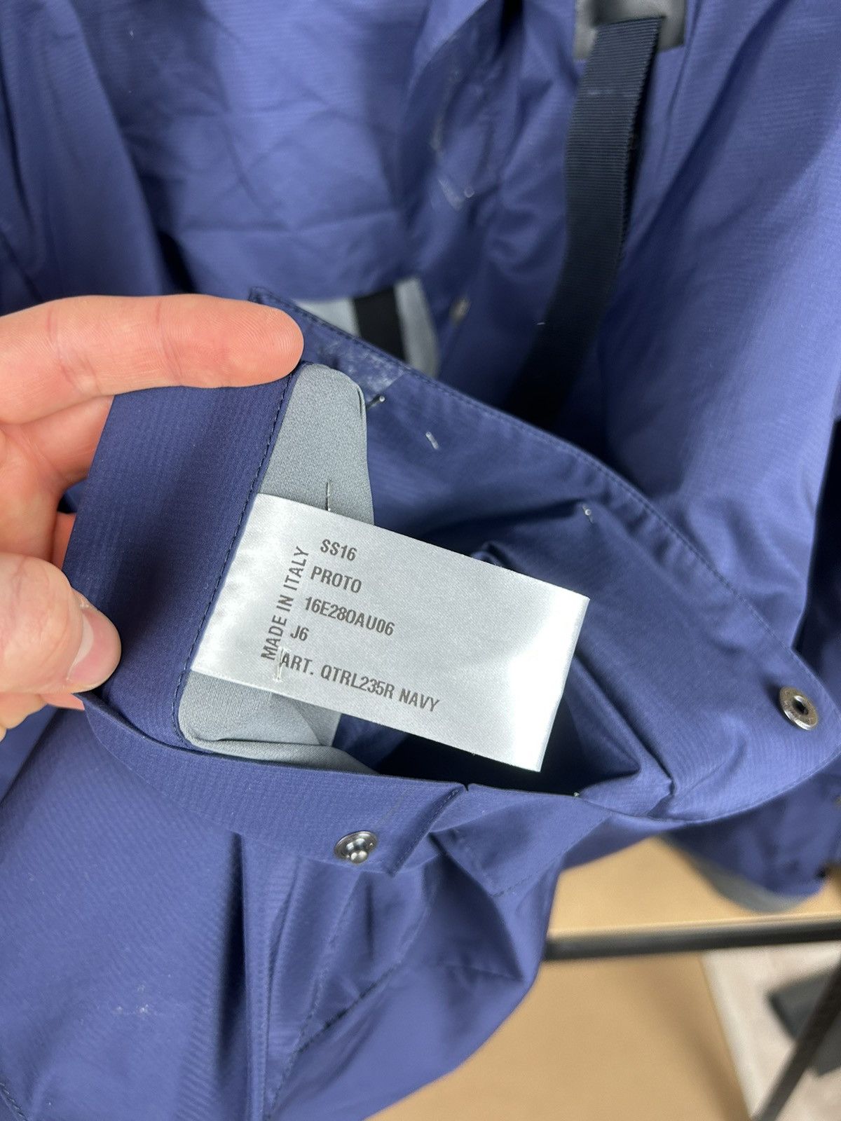 OAMC OAMC 1of1 Proto Waterproof Raincoat Size US L / EU 52-54 / 3 - 16 Thumbnail