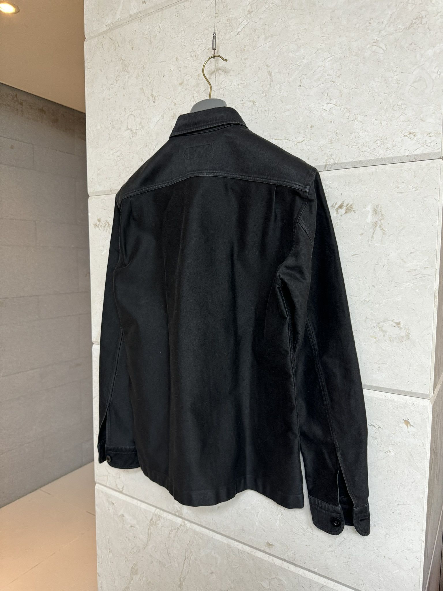 Tom Ford Tom Ford / Cotton Military Shirt Black / 2​ Size US M / EU 48-50 / 2 - 4 Thumbnail