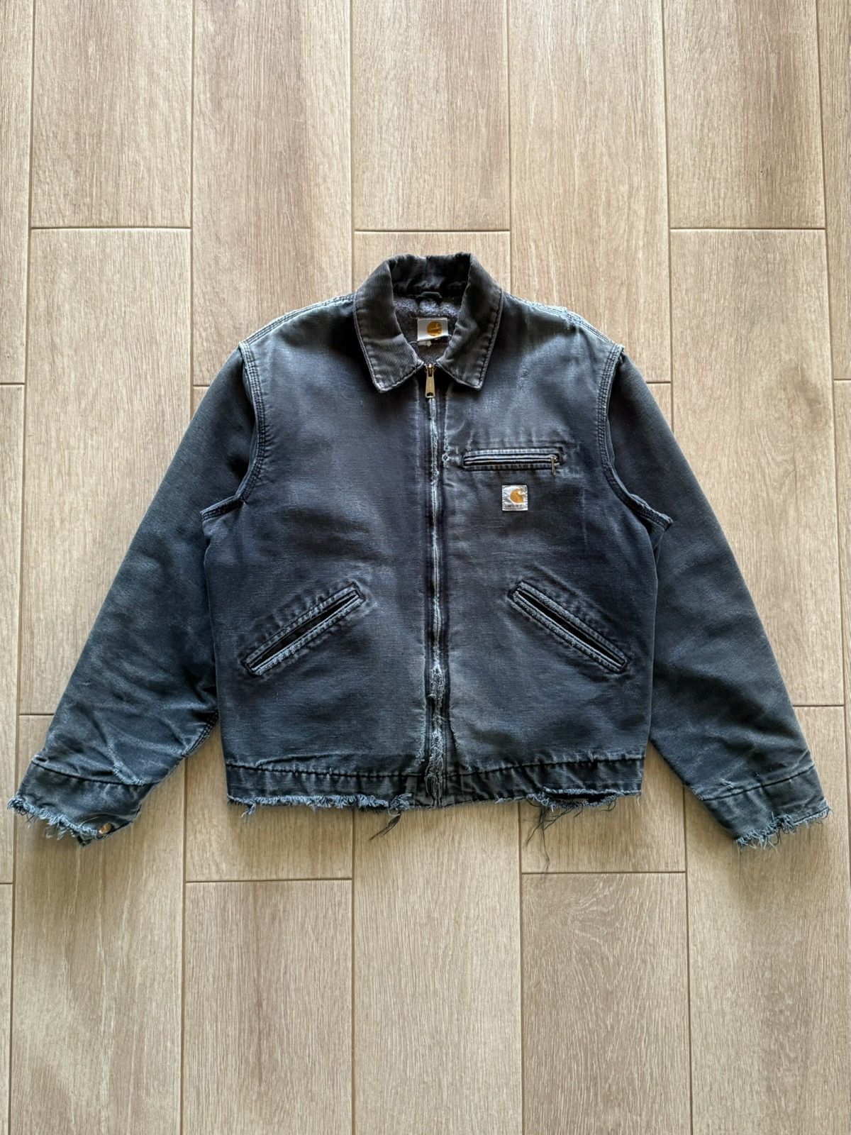Carhartt J97 PTL Distressed carhartt Detroit Jacket Size US M / EU 48-50 / 2 - 1 Thumbnail