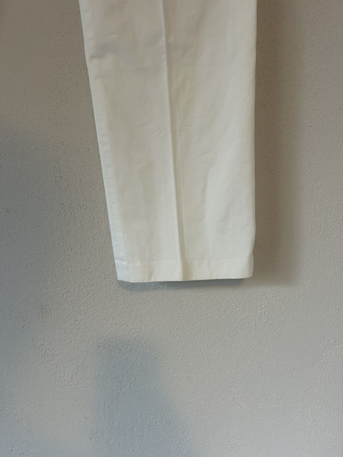 Gucci Gucci White Cotton-Blend Trousers – Size 54 Size US 38 / EU 54 - 19 Thumbnail