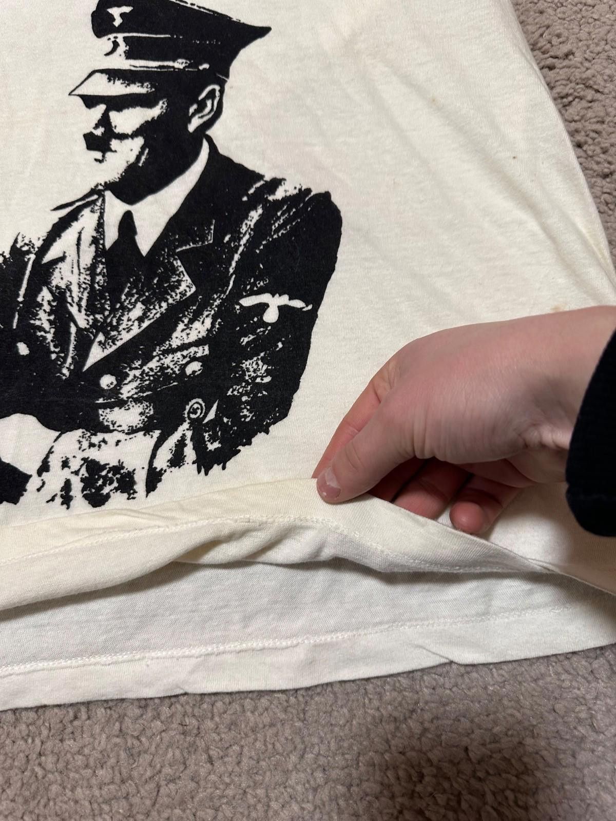 The Unbranded Brand VINTAGE ADOLF HITLER EUROPEAN TOUR 1939-1945 T SHIRT Size US M / EU 48-50 / 2 - 4 Thumbnail