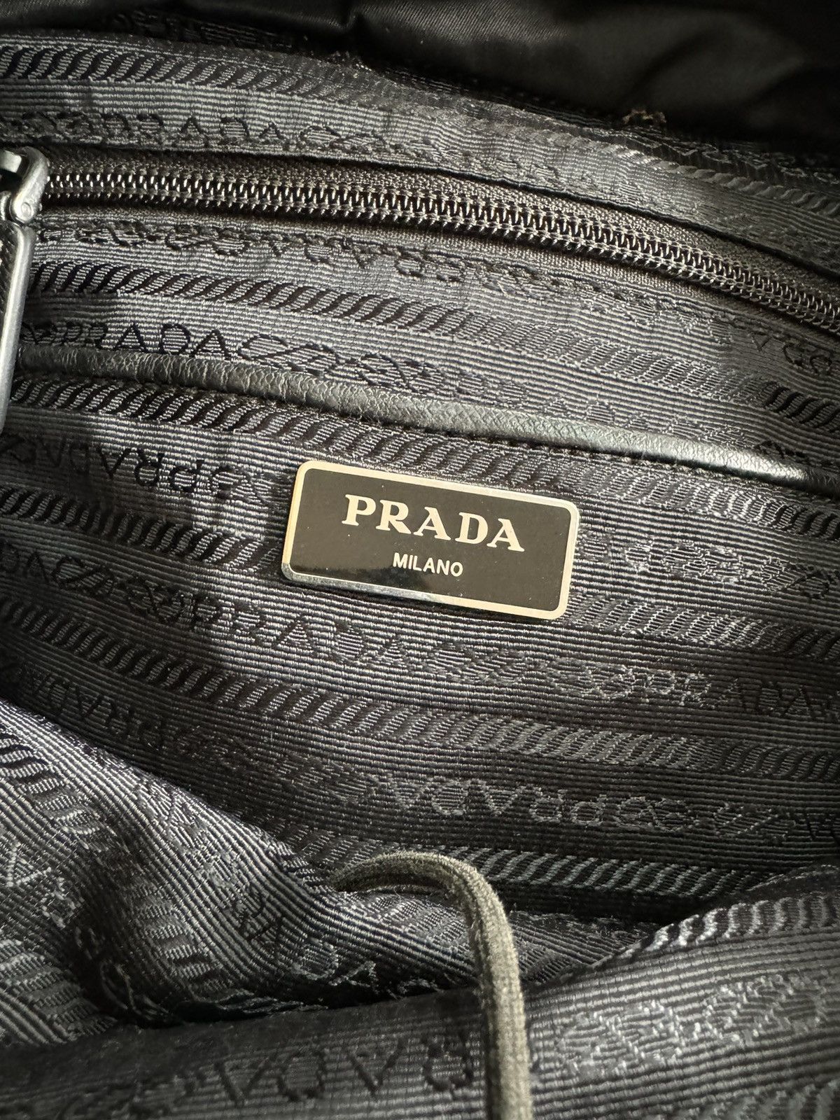 Prada PRADATessuto Nylon Impunturato DoubleBuckle Backpack Baltico Size ONE SIZE - 13 Thumbnail