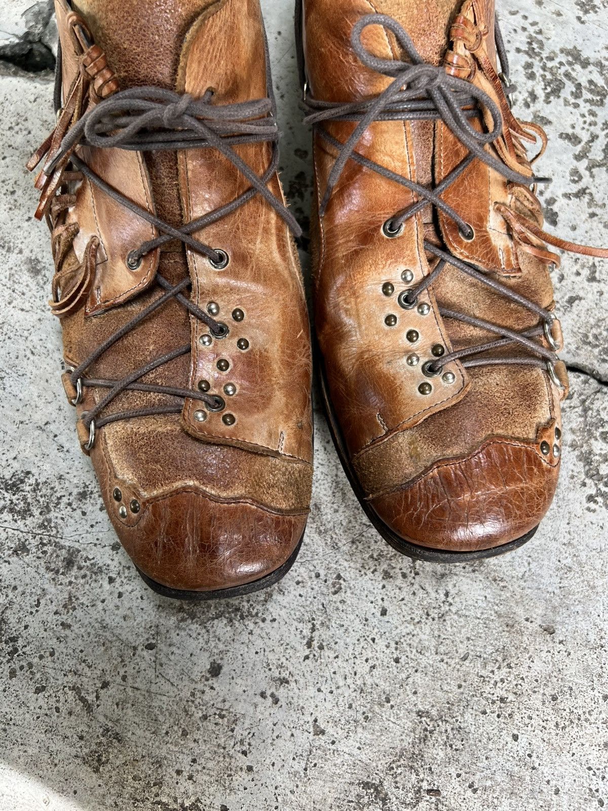 Other Avant Garde* Whoop'ee Japan Leather Boots Size US 10.5 / EU 43-44 - 5 Thumbnail