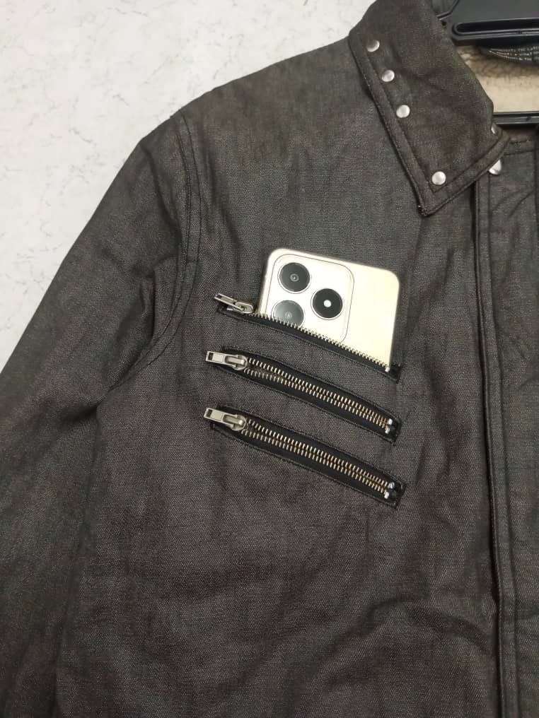 If Six Was Nine × Japanese Brand A04 Badger Multipocket Punk Bondage Jacket Size US L / EU 52-54 / 3 - 12 Thumbnail