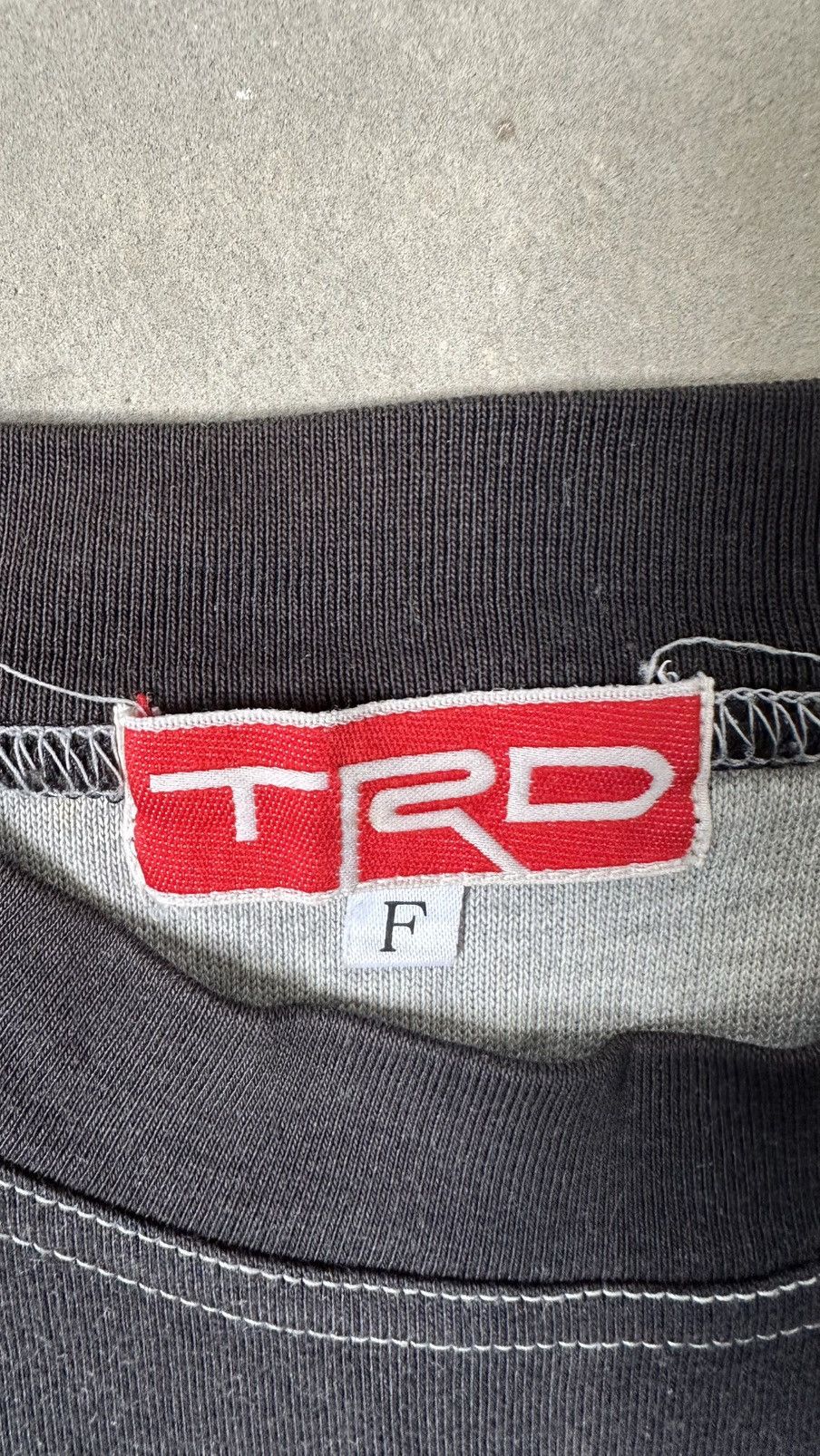 Japanese Brand VINTAGE TRD SPORT RACING LONGSLEEVE TEE Size US M / EU 48-50 / 2 - 6 Thumbnail