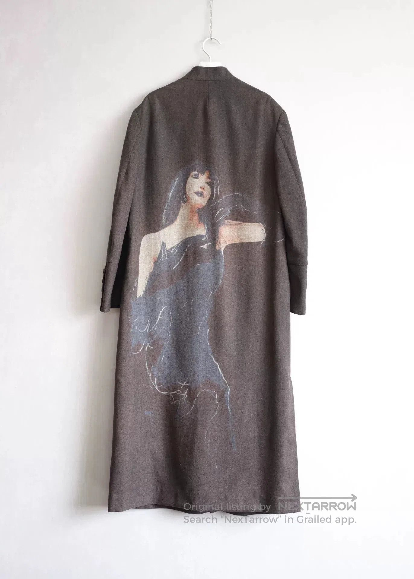 Yohji Yamamoto Napoleon Portrait Coat.