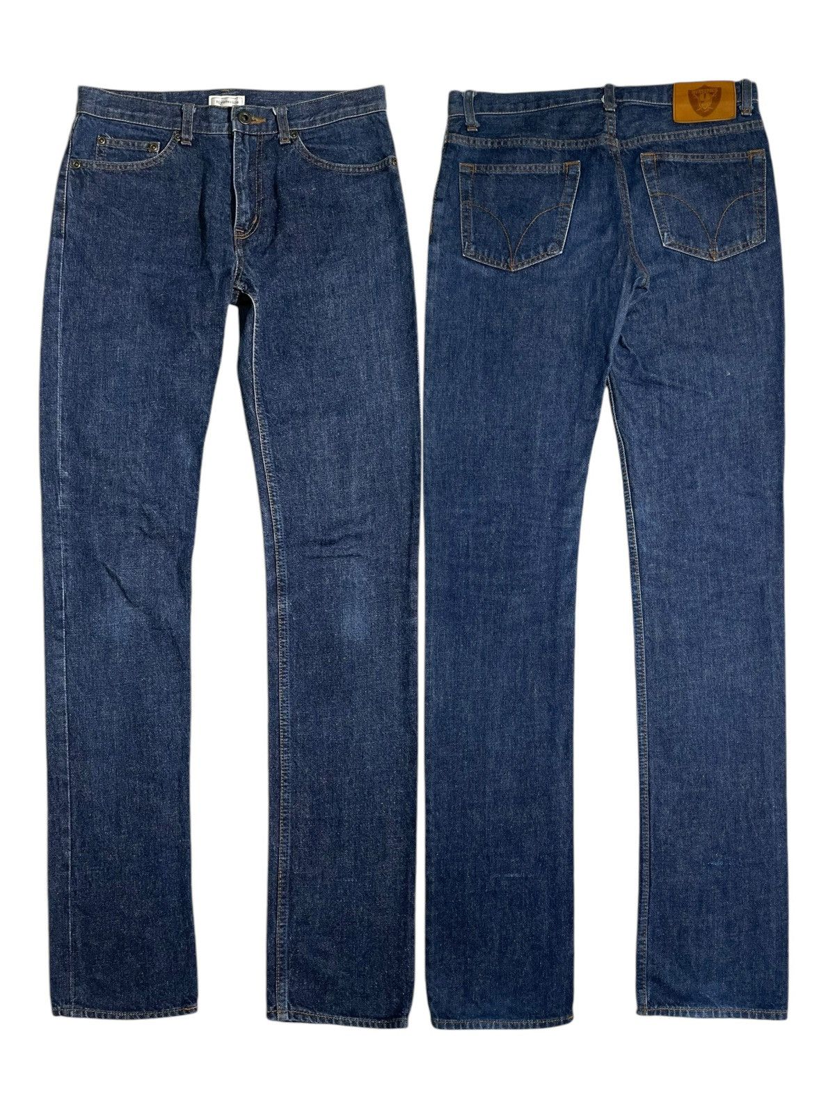 Hedi Slimane 🇯🇵 Rare Hysteric Glamour x Raiders Skinny Jeans Size 30" / US 8 / IT 44 - 1 Thumbnail