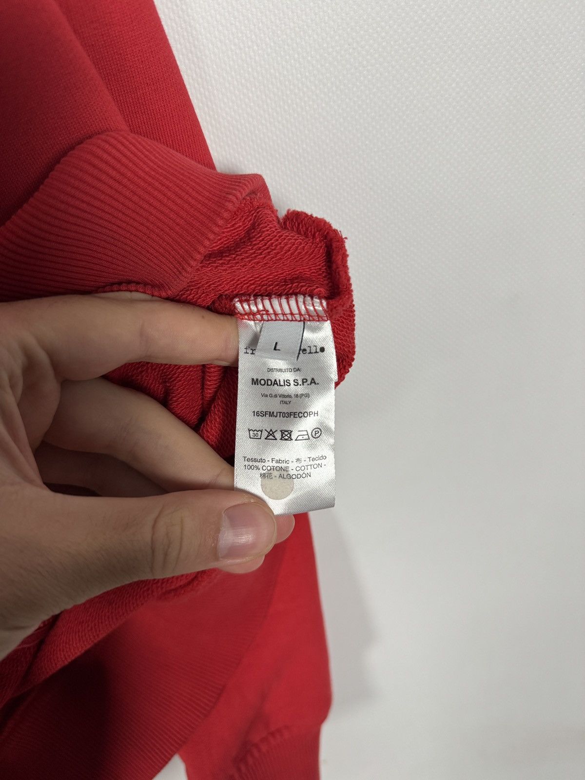 Frankie Morello Frankie Morello Milan Zip Hoodie Patch Graphic Italy Size L Size US L / EU 52-54 / 3 - 9 Thumbnail