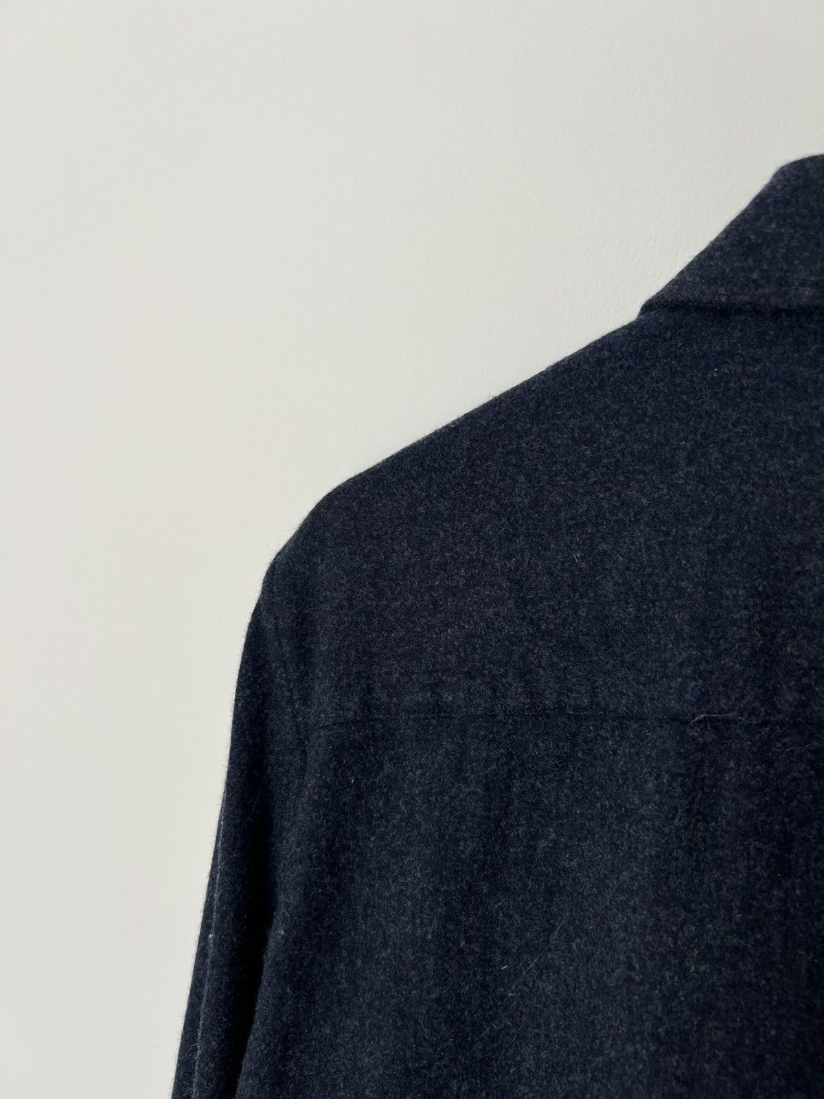 Brunello Cucinelli Brunello Cucinelli Virgin Wool Overshirt Size M Size US M / EU 48-50 / 2 - 9 Thumbnail