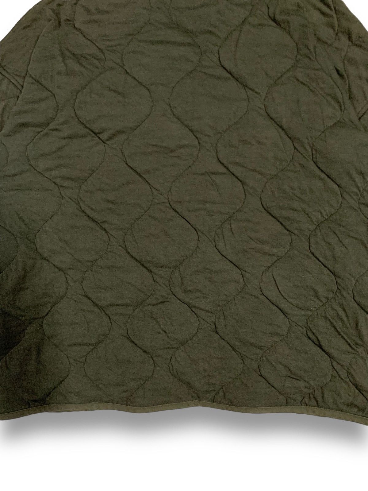 Issey Miyake Japanese Brand Lepsim Quilted Army Green Softshell Cardigan Size US M / EU 48-50 / 2 - 13 Thumbnail