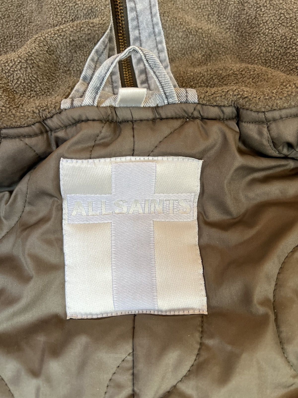 Allsaints × Vintage Vintage Allsaints N-2B fur burned flight jacket US Size US S / EU 44-46 / 1 - 16 Thumbnail