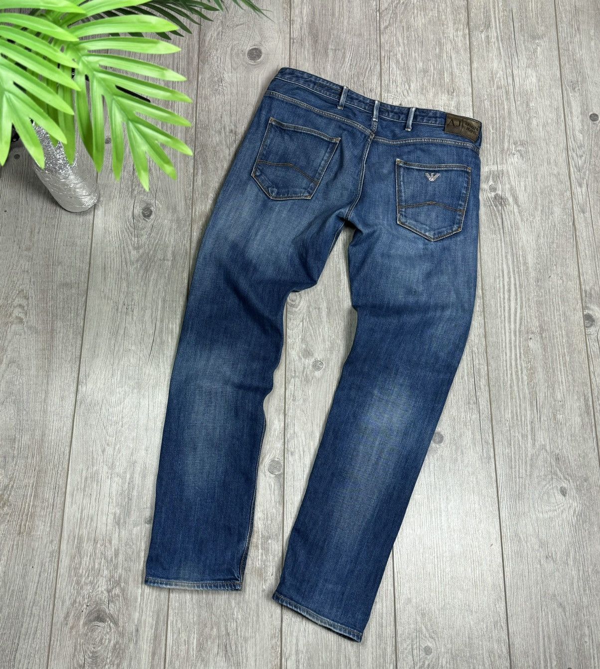 Armani Armani Jeans metal logo luxury Japanese style size 34 Size US 34 / EU 50 - 3 Thumbnail