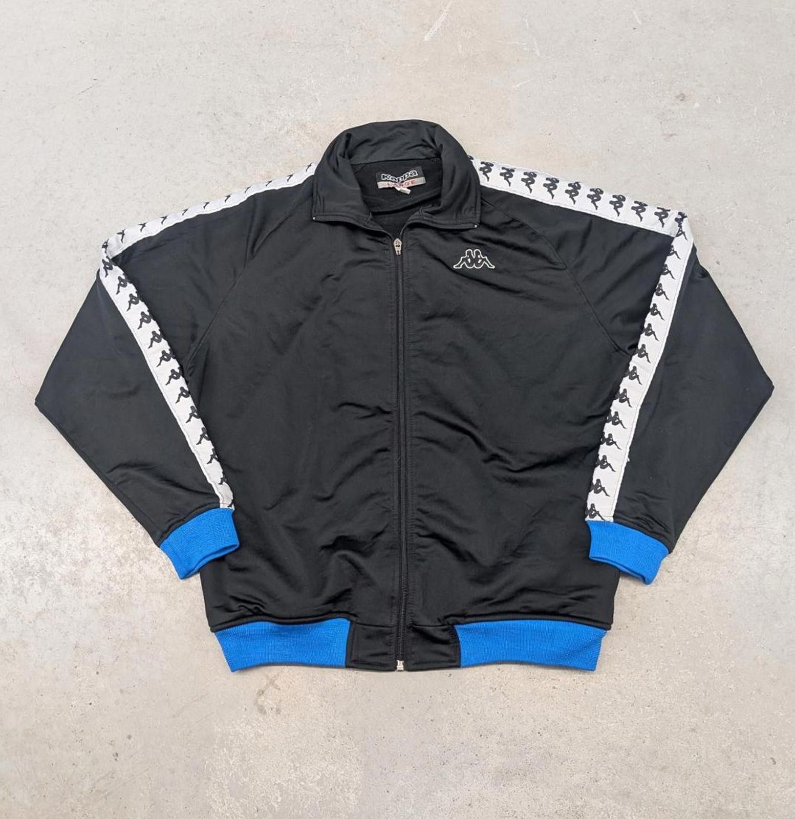 Kappa Vintage Y2K Black, White and Blue Essential Track Jacket Size US L / EU 52-54 / 3 - 1 Thumbnail