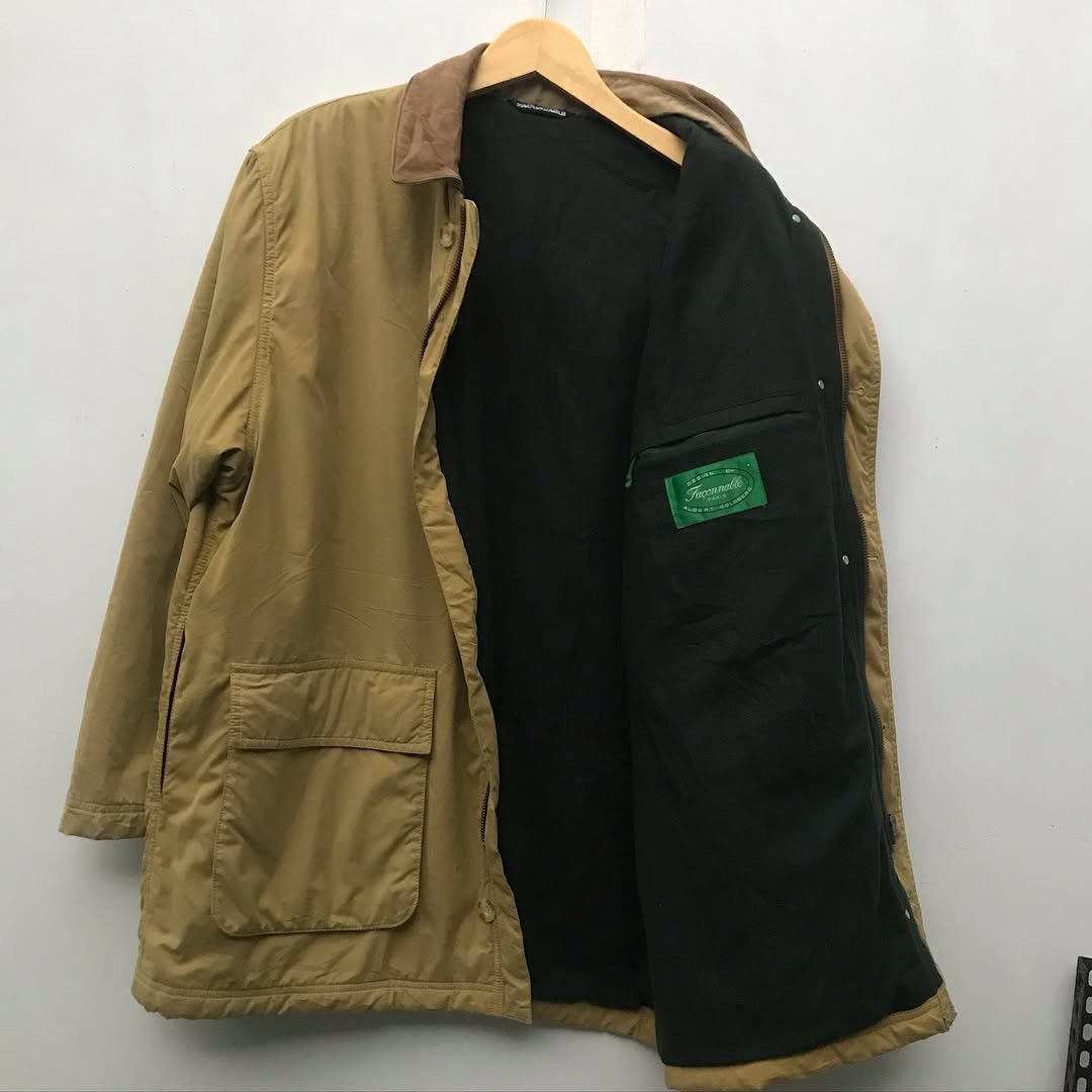 Designer × Faconnable Vintage Faconnable hunting jacket Big Pocket Full Zip musta Size US L / EU 52-54 / 3 - 9 Thumbnail