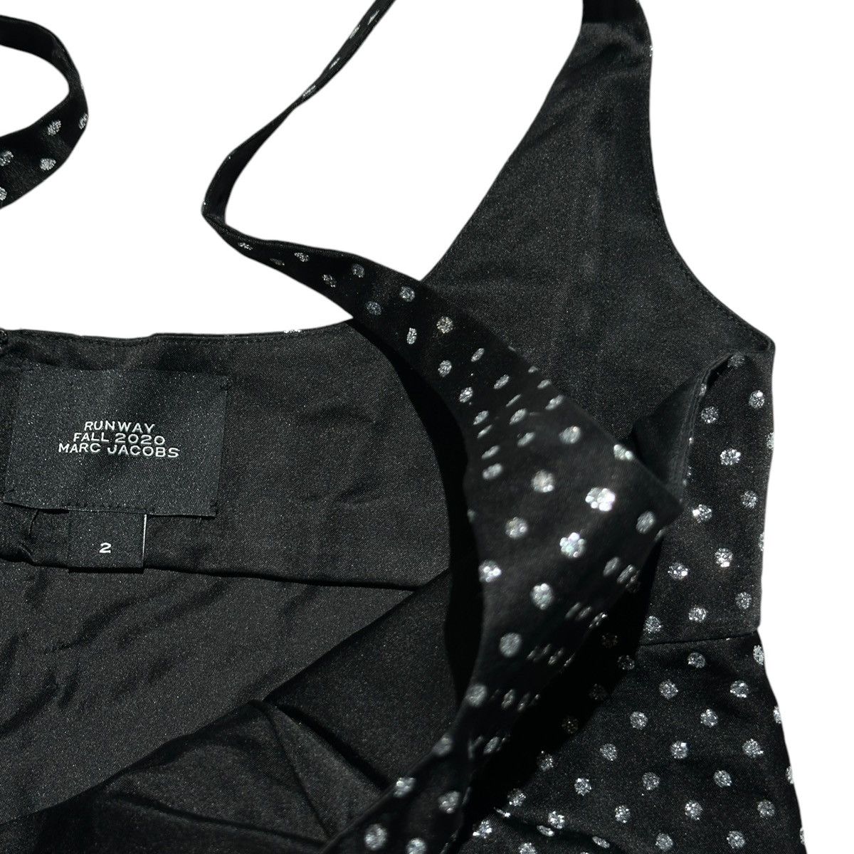 Heaven by Marc Jacobs × Marc Jacobs Runway polka dot glitter dress Size XS / US 0-2 / IT 36-38 - 2 Thumbnail