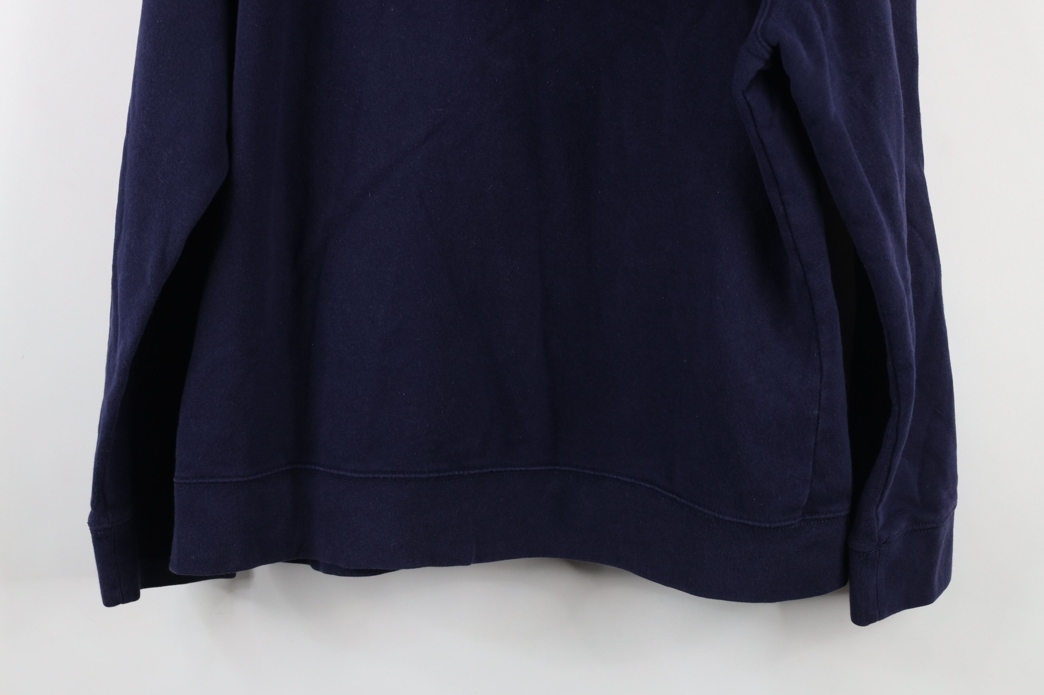 Gap × Vintage Vintage Gap Spell Block Letter Hoodie Sweatshirt Navy Blue Size XL / US 12-14 / IT 48-50 - 11 Thumbnail