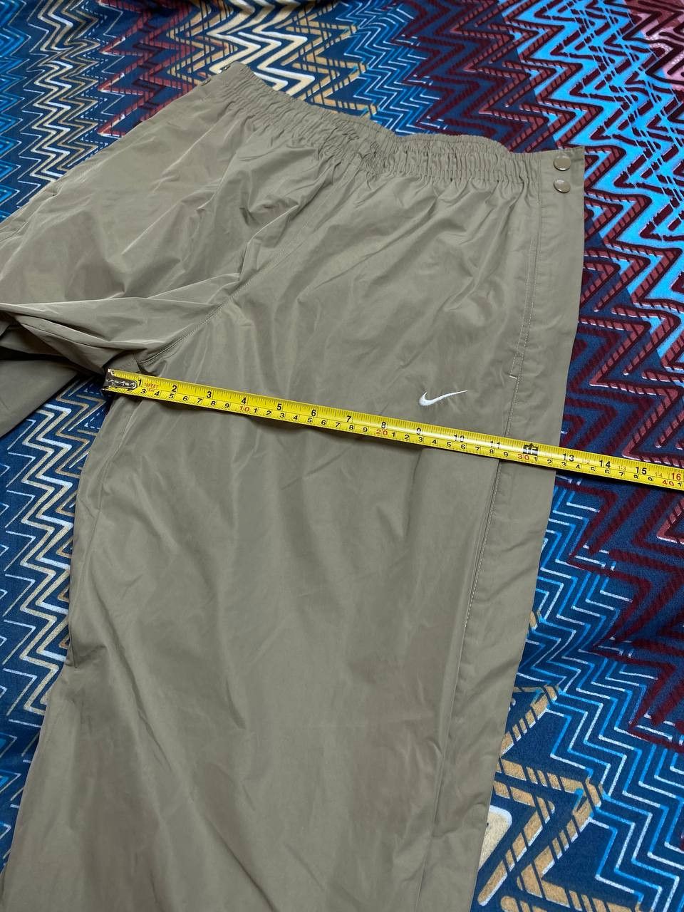 Nike × Vintage Nike Vintage Pants Baggy Sweatpants Drill Japanese Hype Y2K Size US 30 / EU 46 - 15 Thumbnail