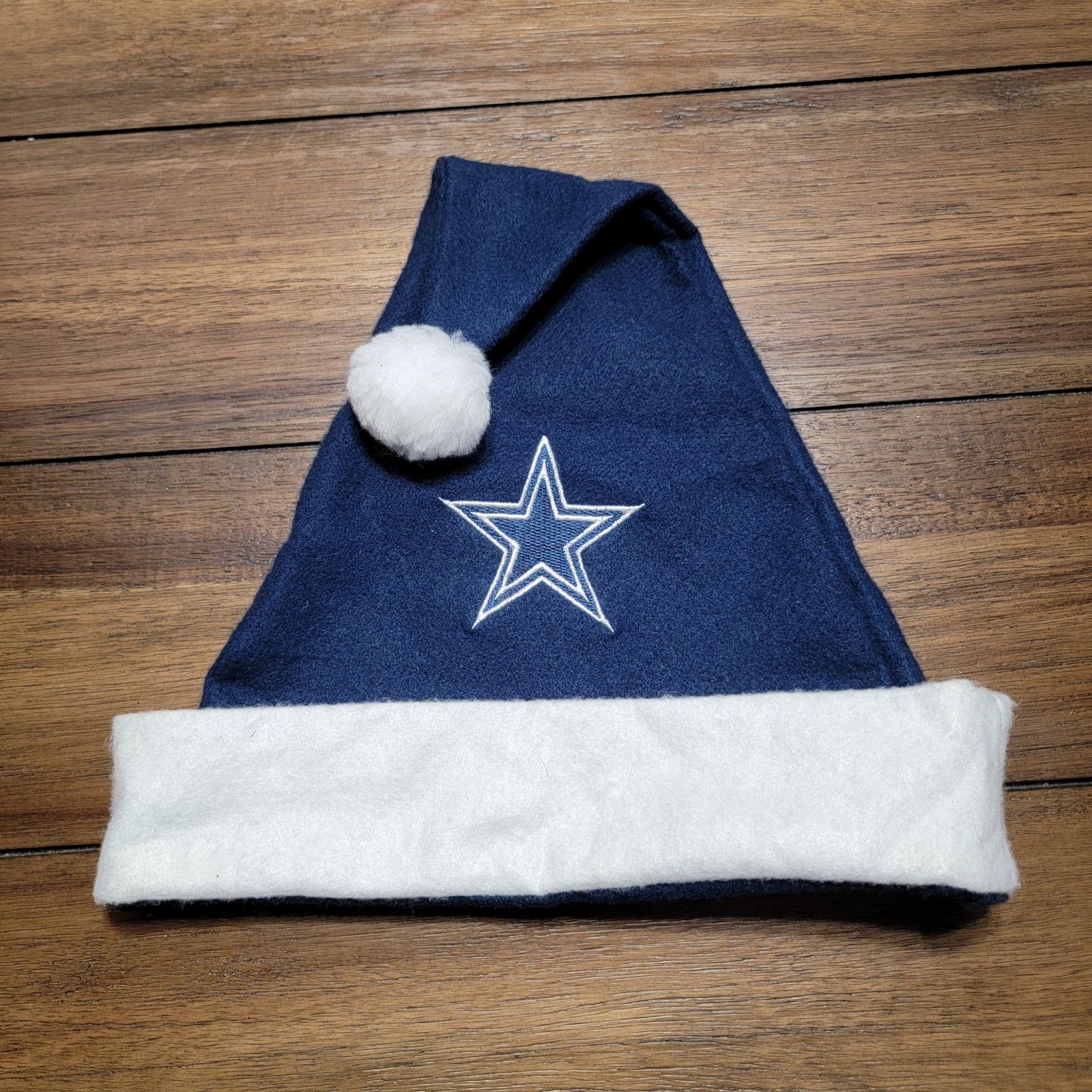 Other Dallas Cowboys Navy & White Santa Christmas Hat Size ONE SIZE - 1 Thumbnail