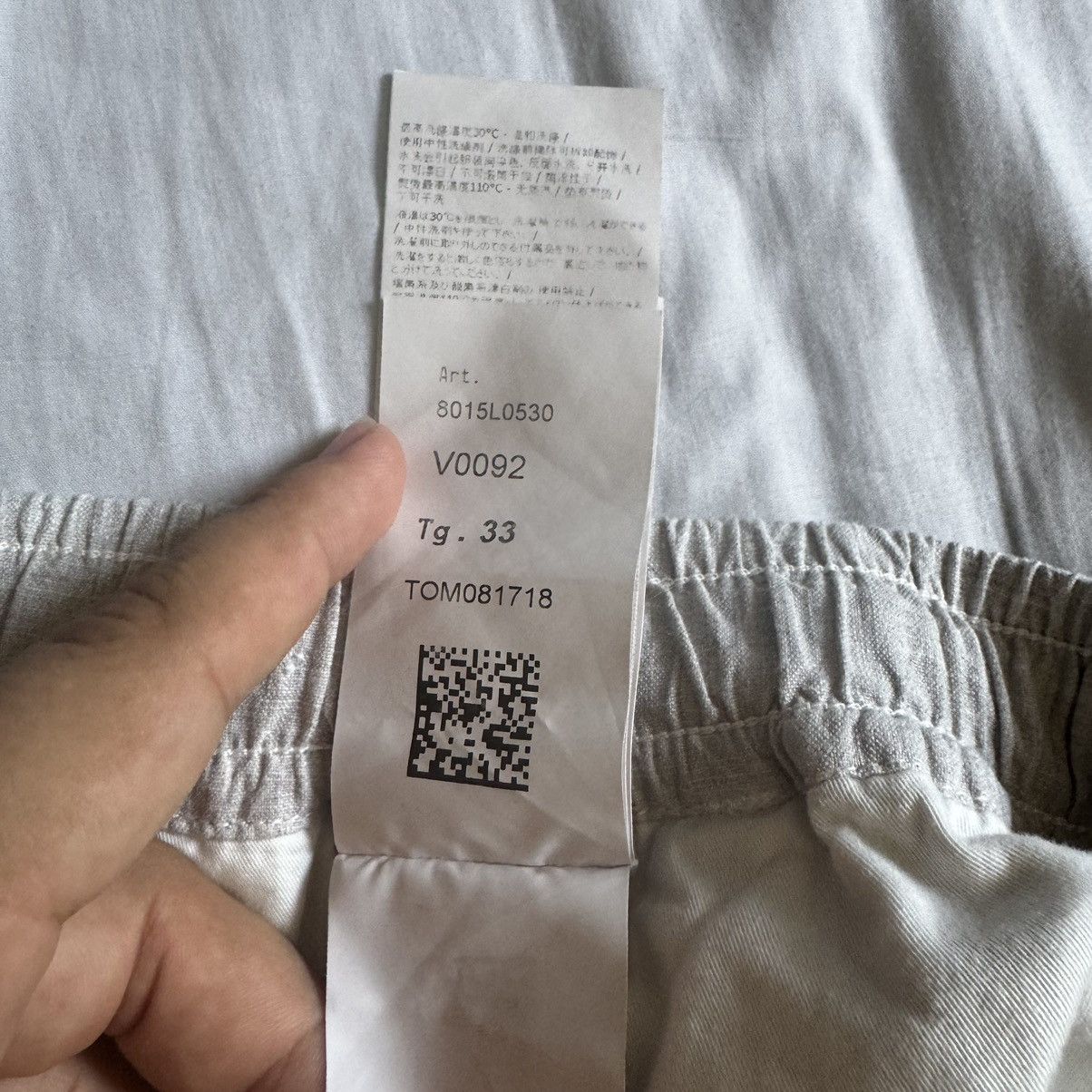 Stone Island linen shorts Stone Island Size US 33 - 7 Thumbnail