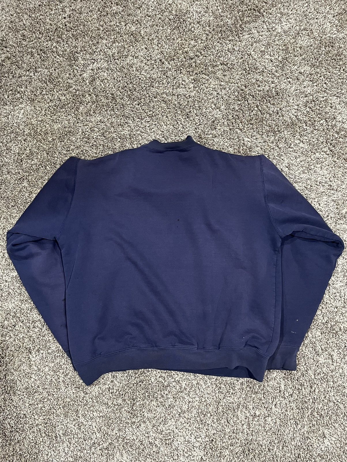Carhartt × Vintage Vintage navy lined carhartt crewneck Size US L / EU 52-54 / 3 - 3 Thumbnail