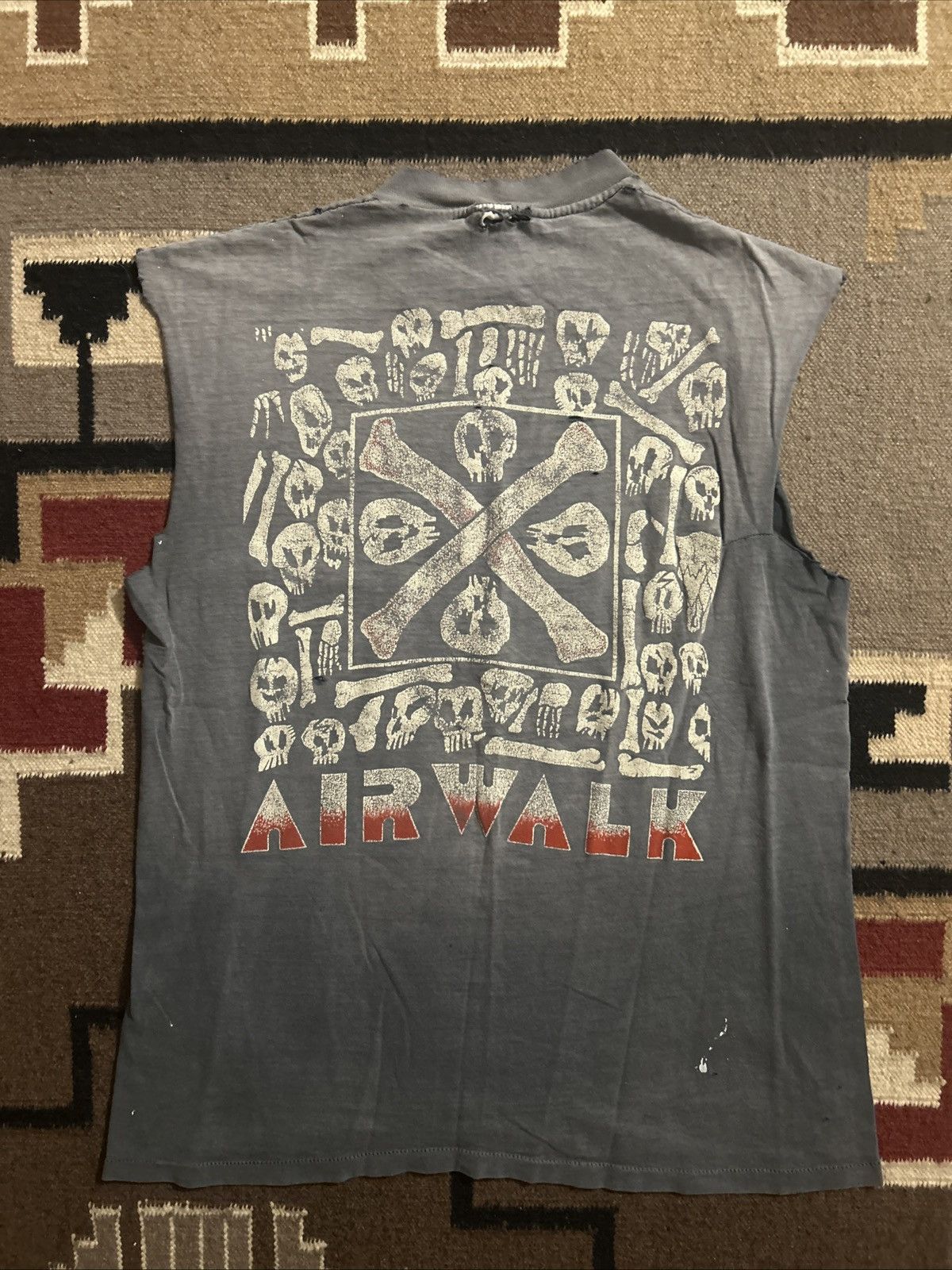 Airwalk × Hook-Ups × Vintage Vintage Airwalk Skate Shirt Tank top 80s Hookups Size US L / EU 52-54 / 3 - 3 Thumbnail