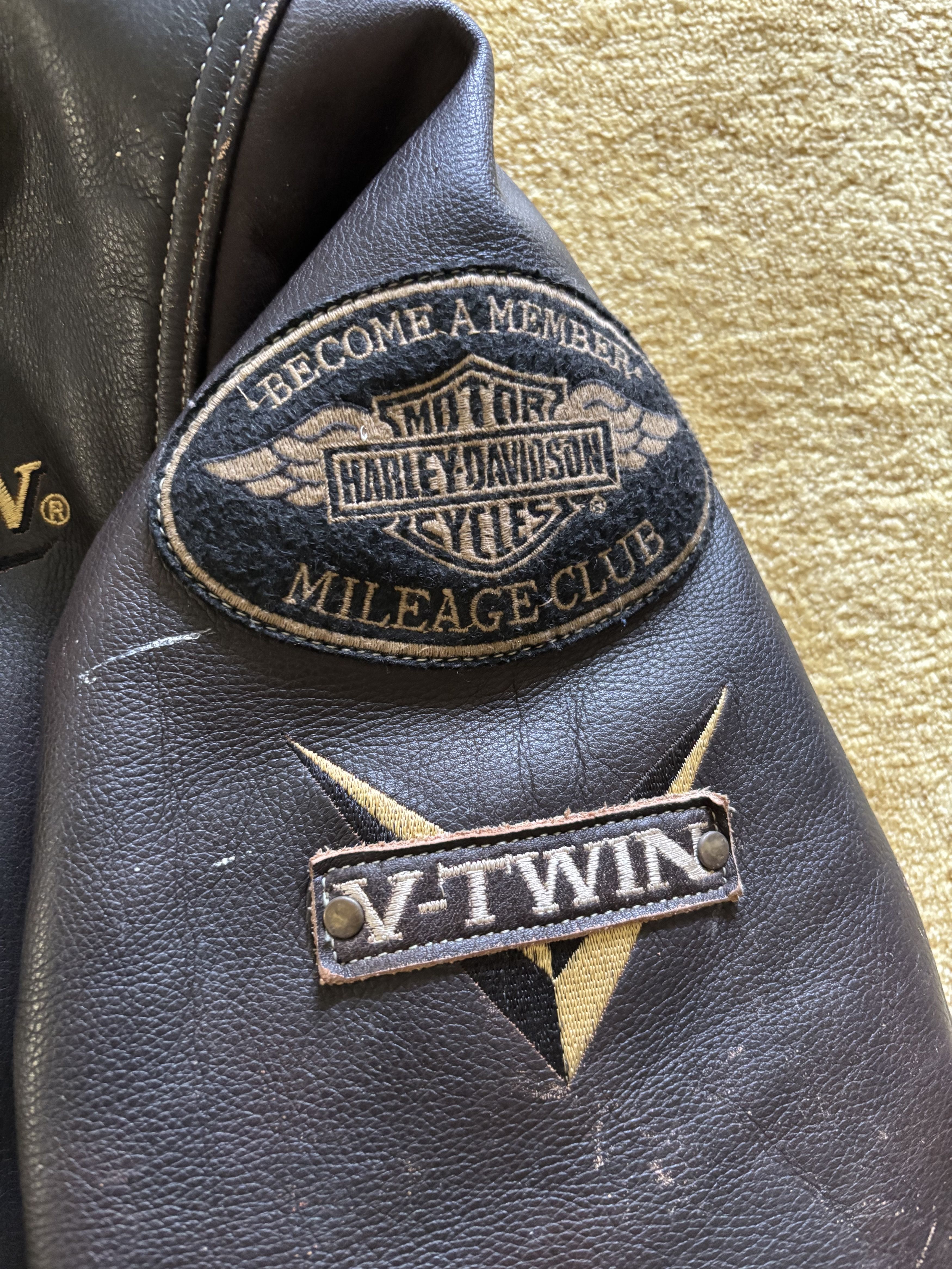 Harley Davidson Harley-Davidson Leather Winged Bar & Shield Jacket Size US XL / EU 56 / 4 - 7 Thumbnail